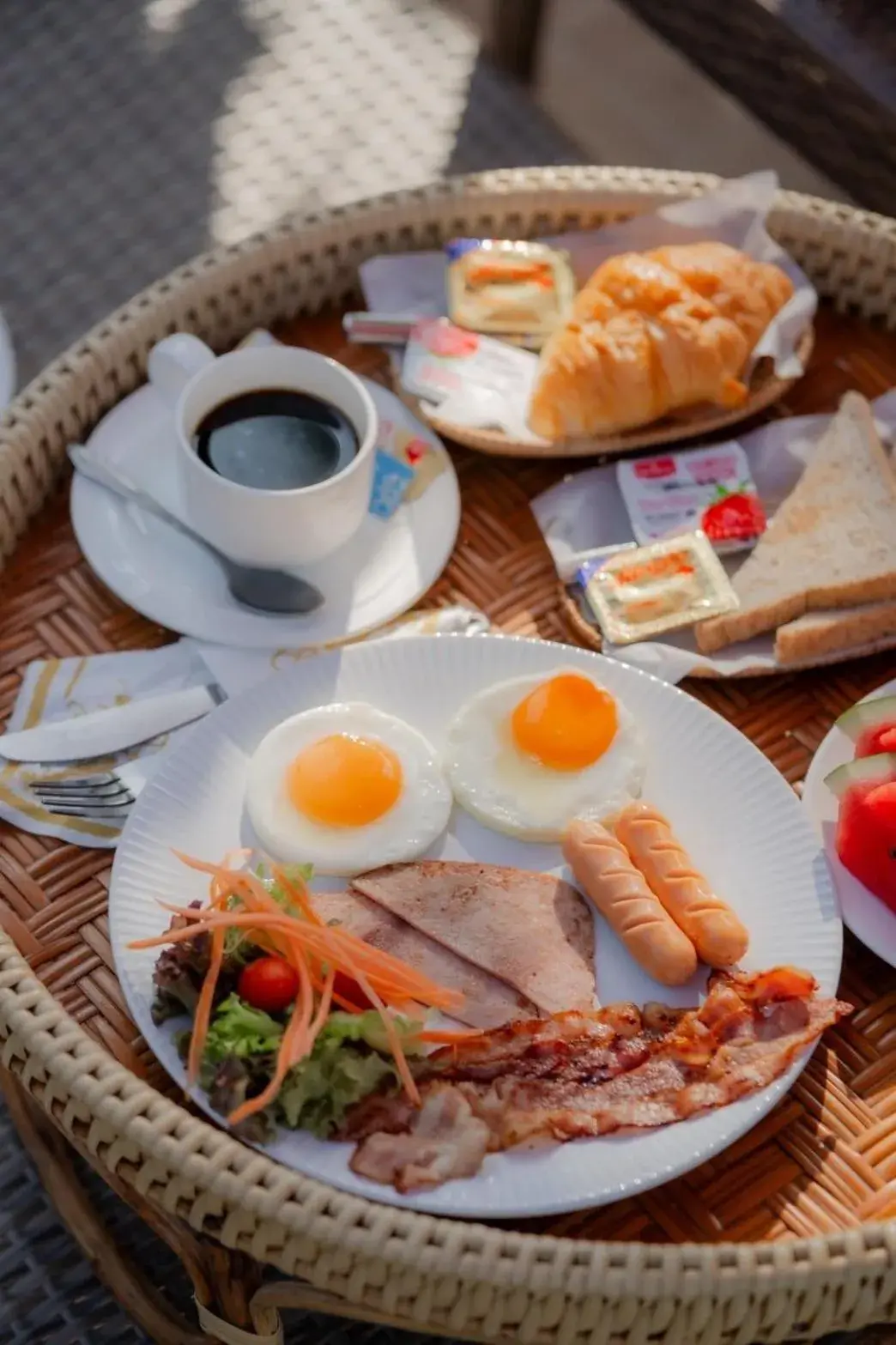 Breakfast in Baan Duangkaew Resort Breakfast in Baan Duangkaew Resort