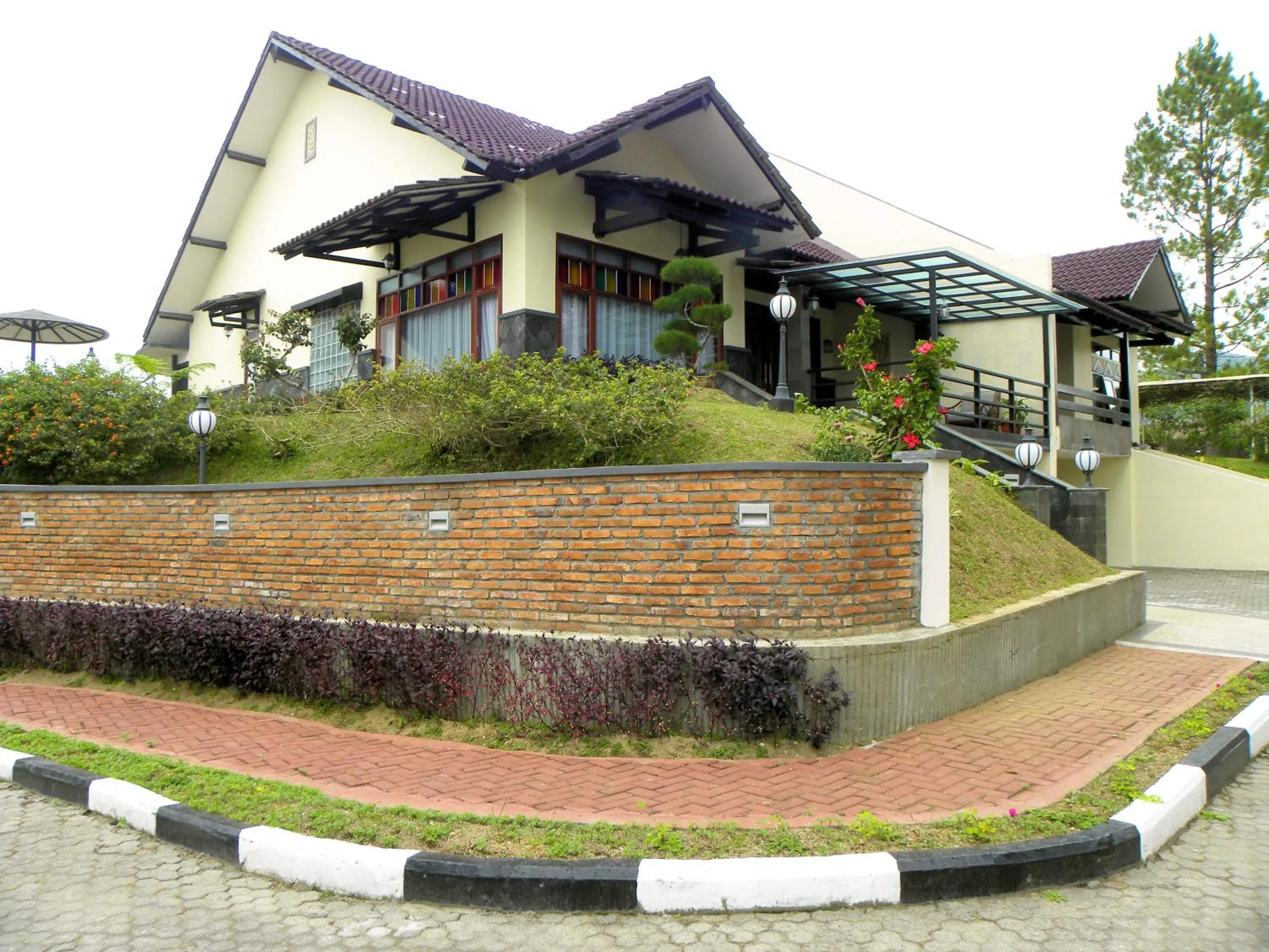 Balcony/Terrace in Hotel Sibayak Internasional