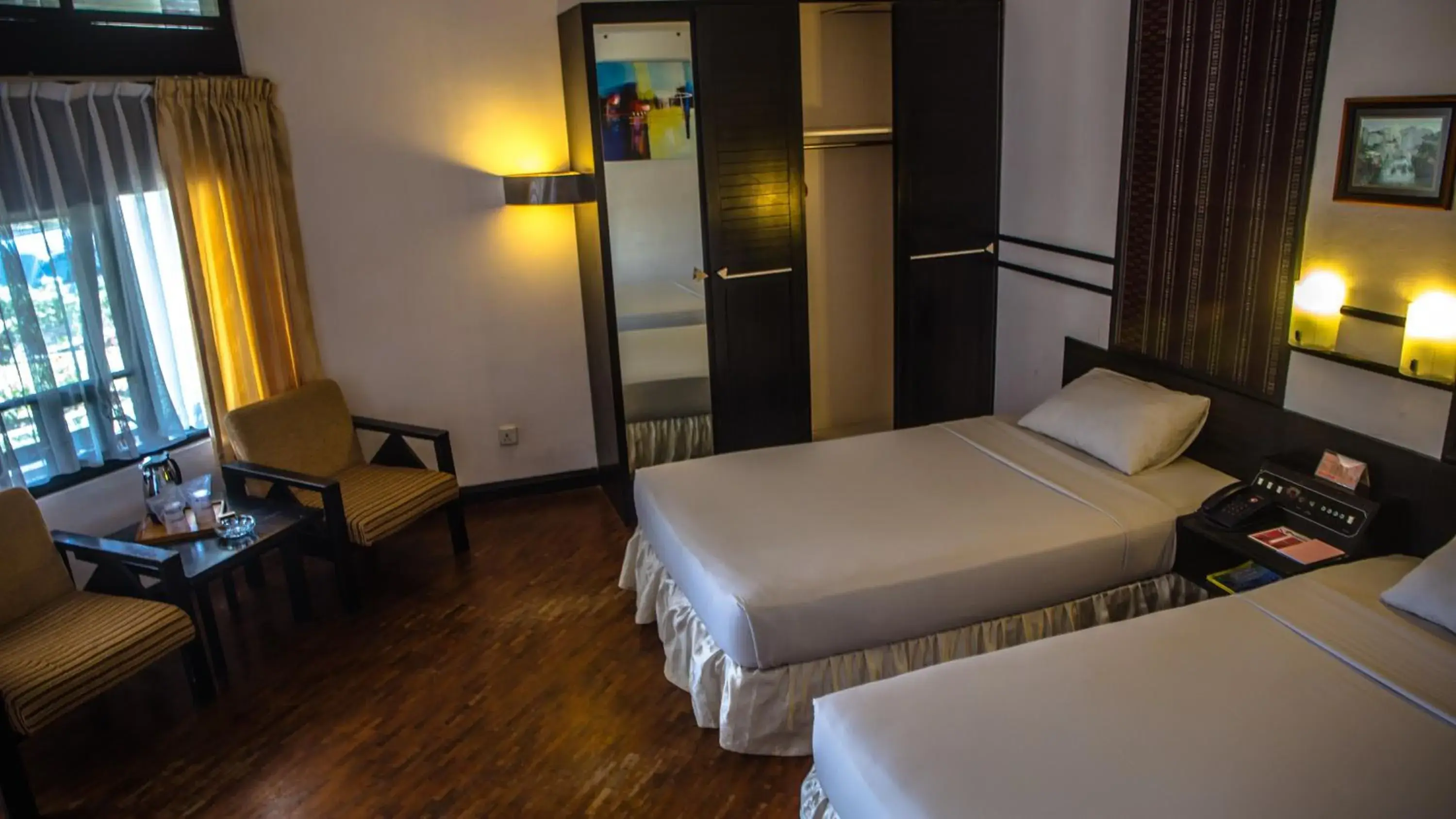 Deluxe Double or Twin Room in Hotel Sibayak Internasional Deluxe Double or Twin Room in Hotel Sibayak Internasional