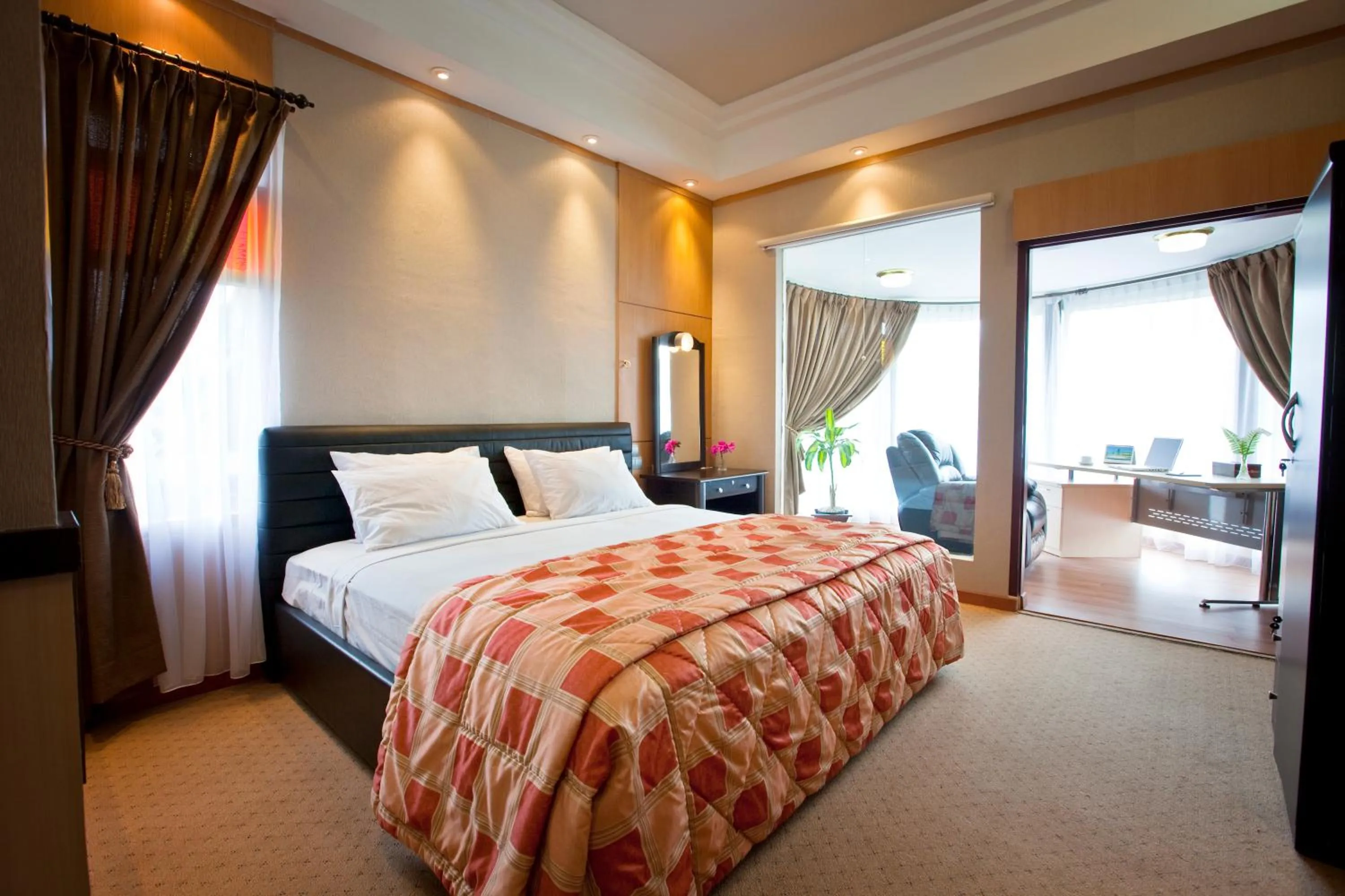 Photo of the whole room, Bed in Hotel Sibayak Internasional