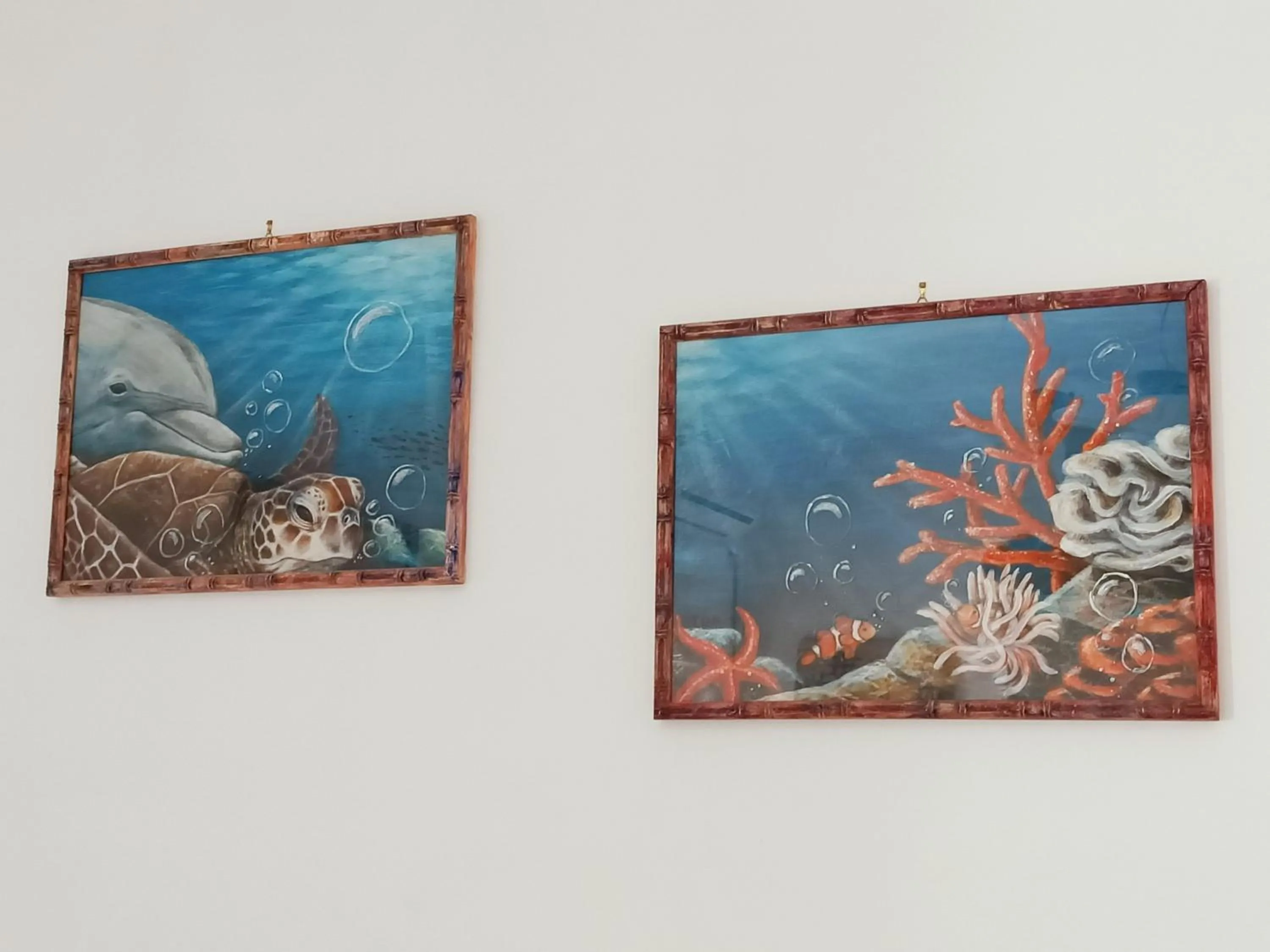 Decorative detail in B&B U Mare Mio