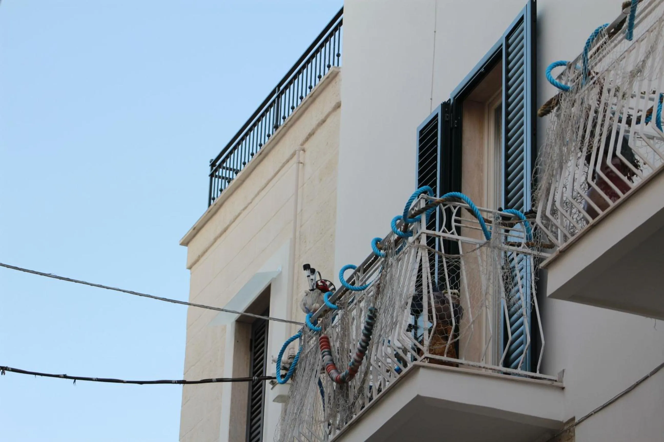 Balcony/Terrace in B&B U Mare Mio