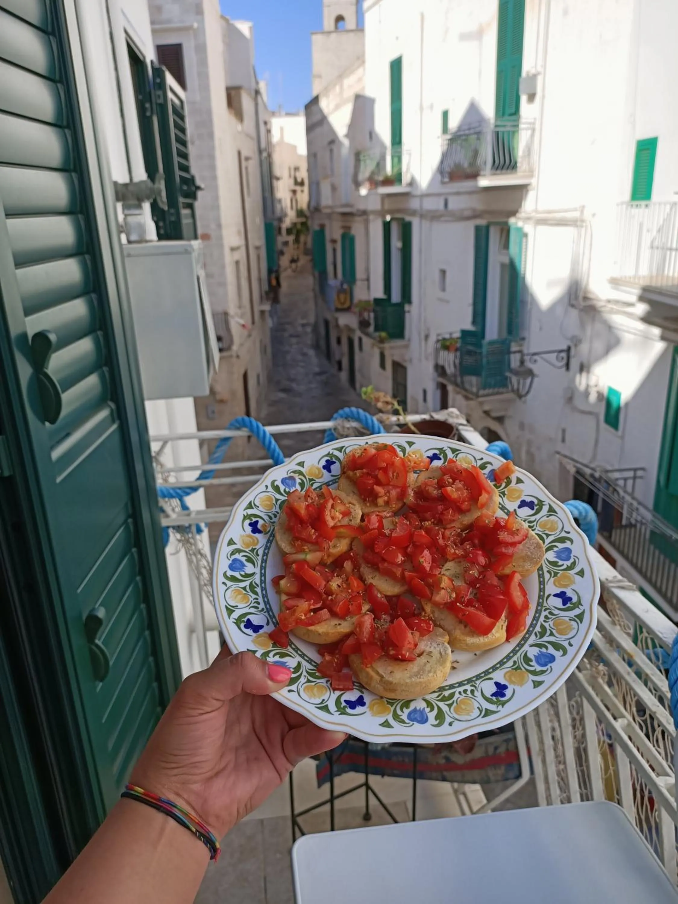 Balcony/Terrace in B&B U Mare Mio