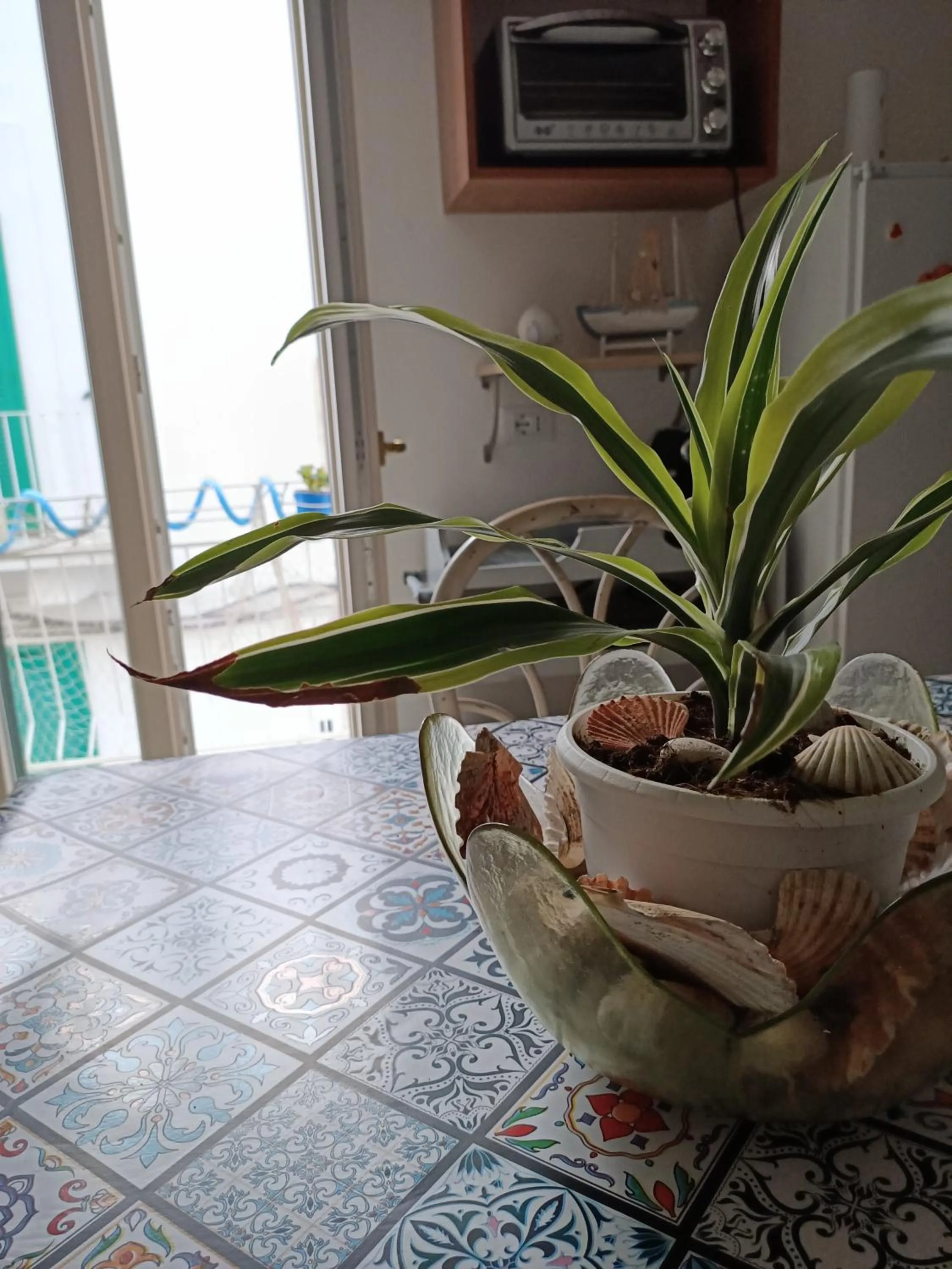 Decorative detail in B&B U Mare Mio