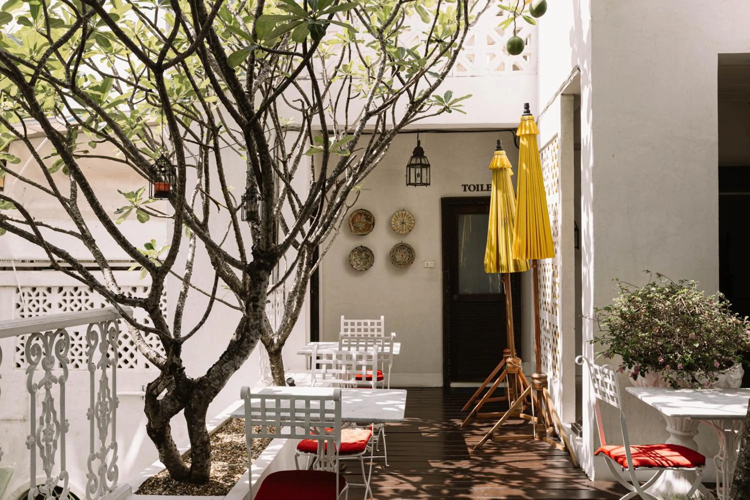 Seating area in At Niman conceptual Home chiangmai