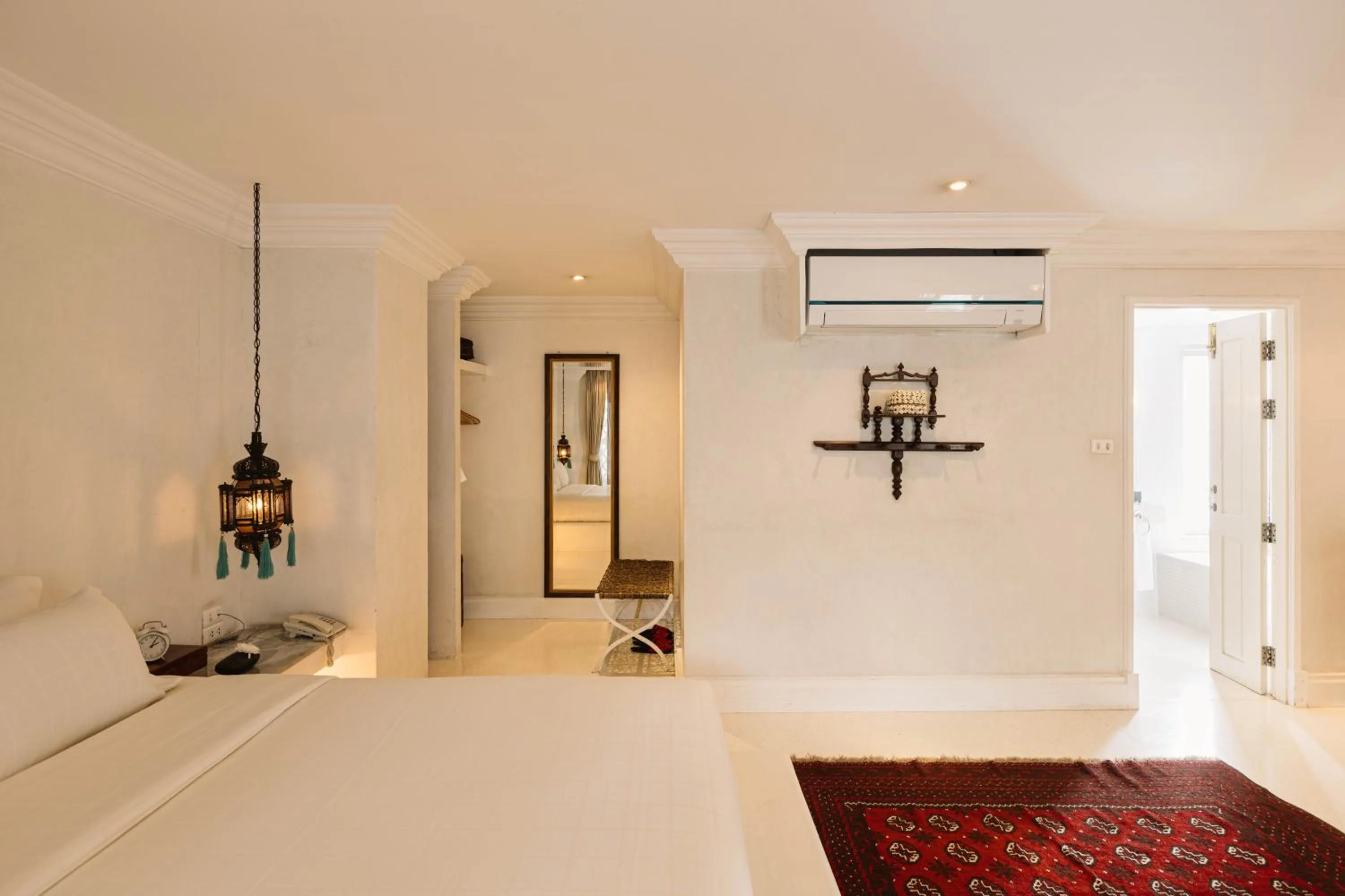 Bed in At Niman conceptual Home chiangmai