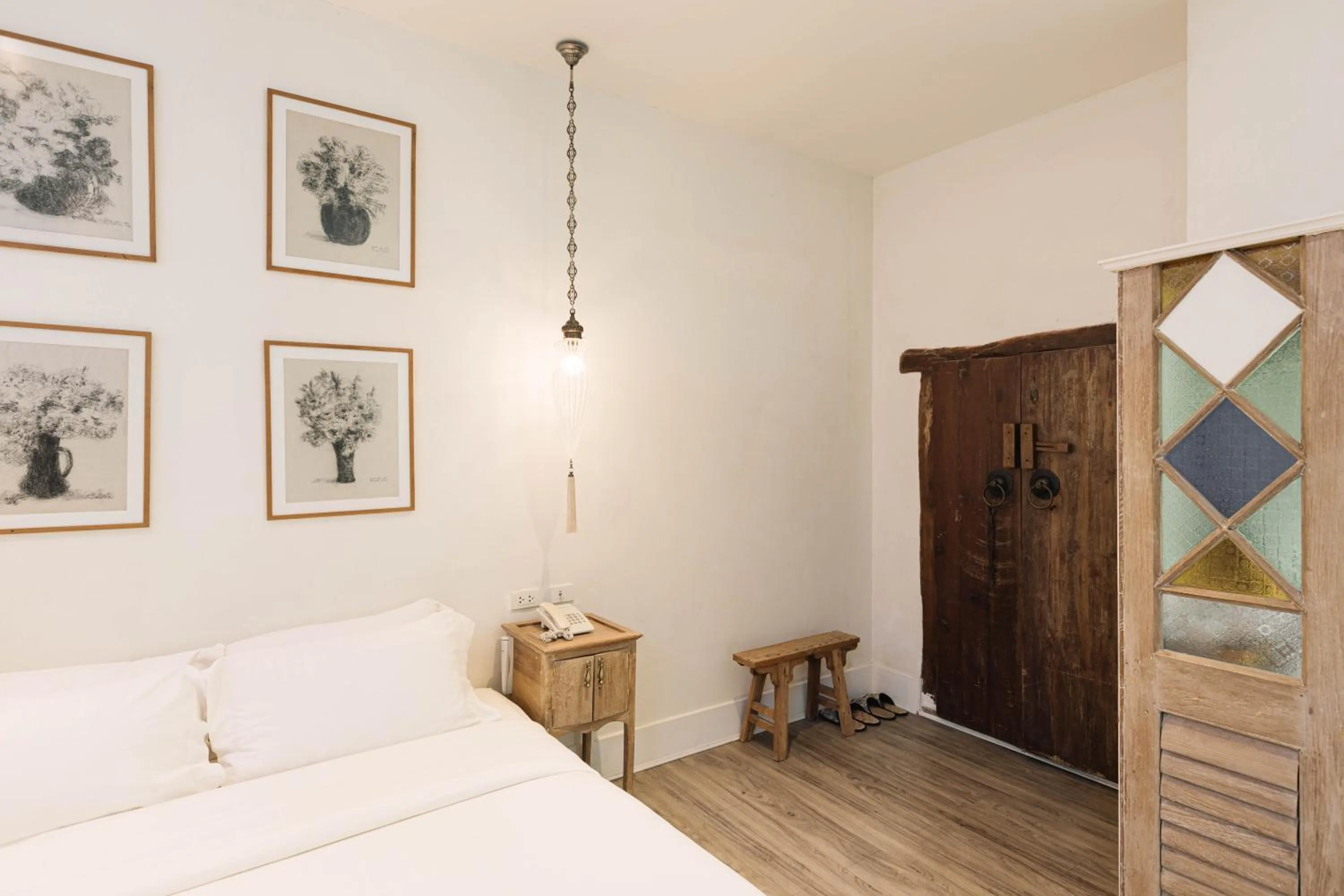 Bed in At Niman conceptual Home chiangmai