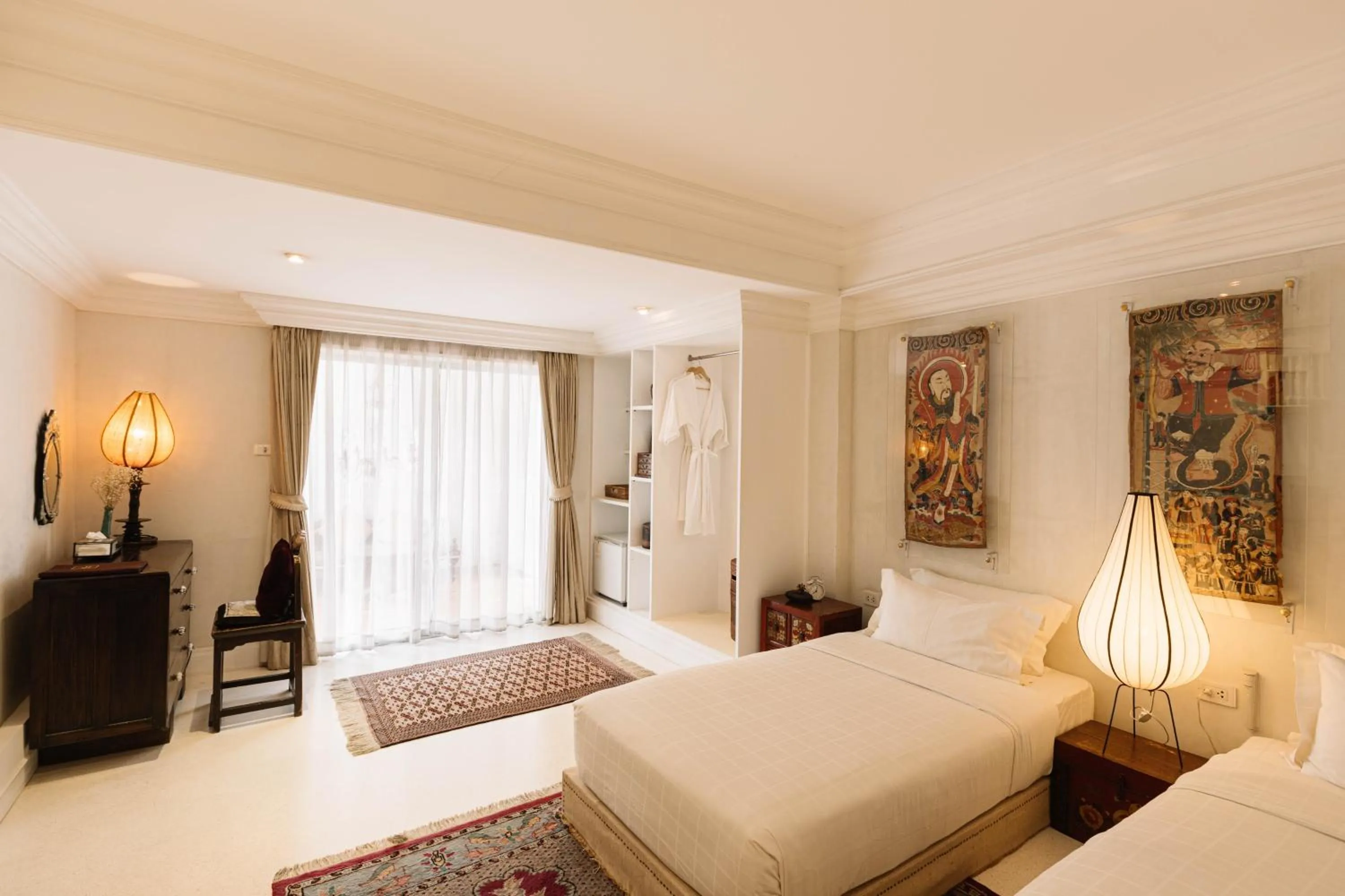 Bed in At Niman conceptual Home chiangmai