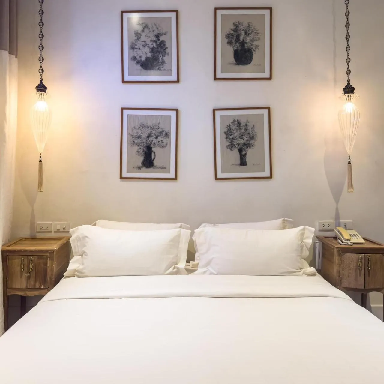 Bed in At Niman conceptual Home chiangmai