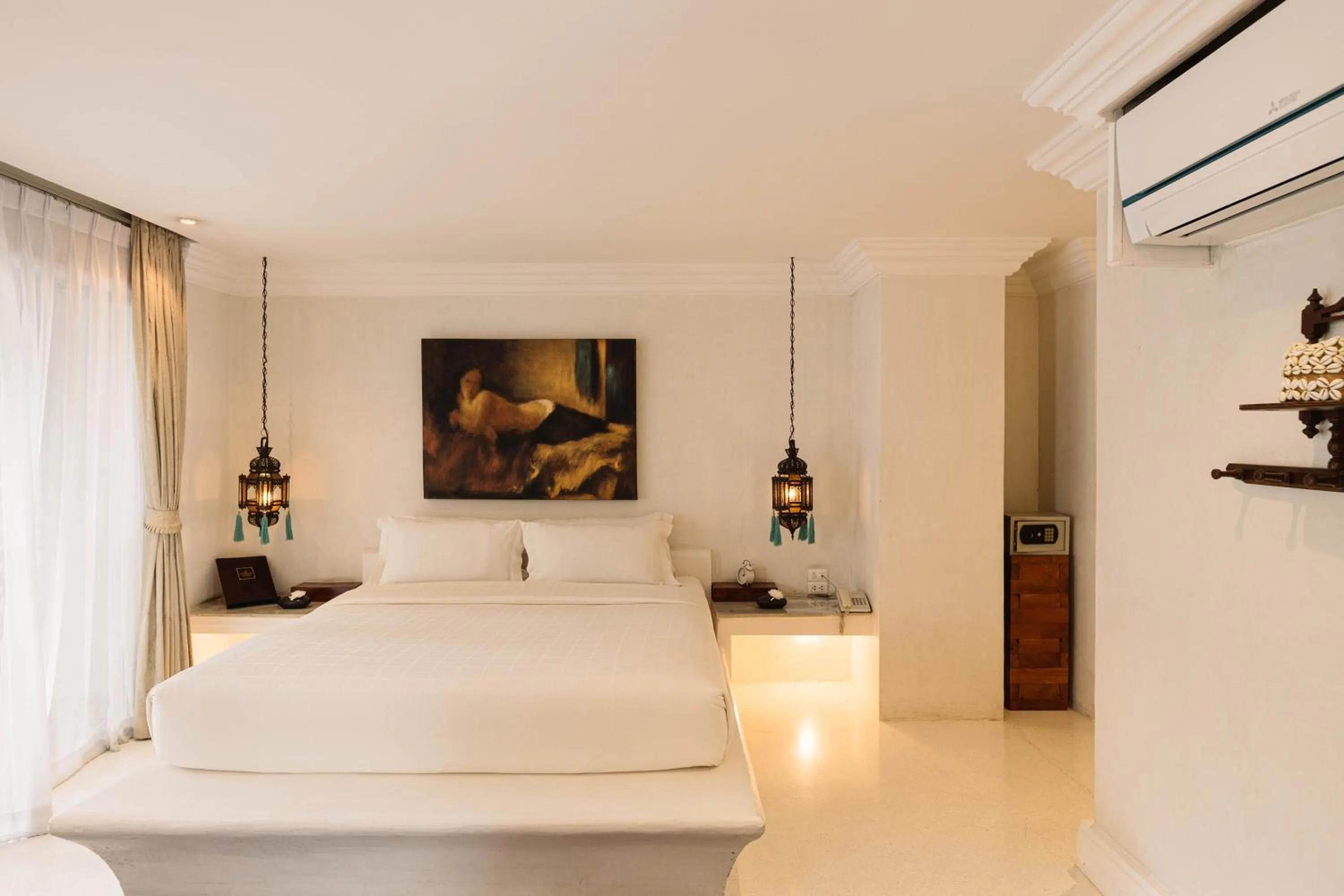 Bed in At Niman conceptual Home chiangmai