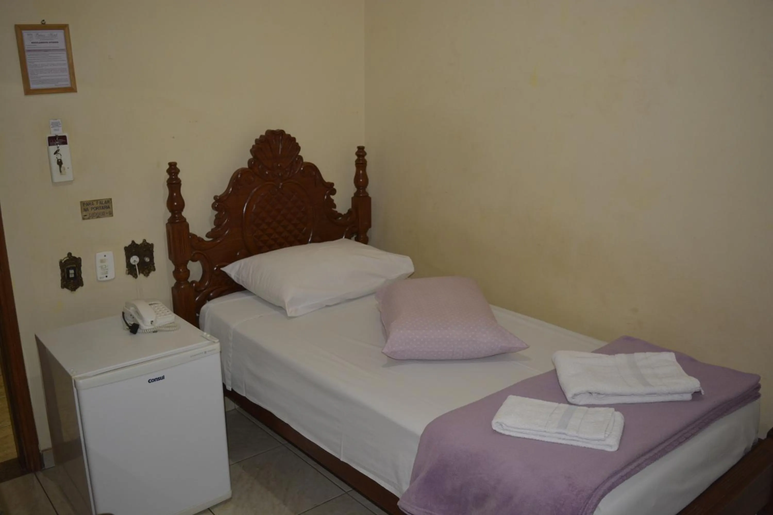 Bed in Palace Hotel Barretos