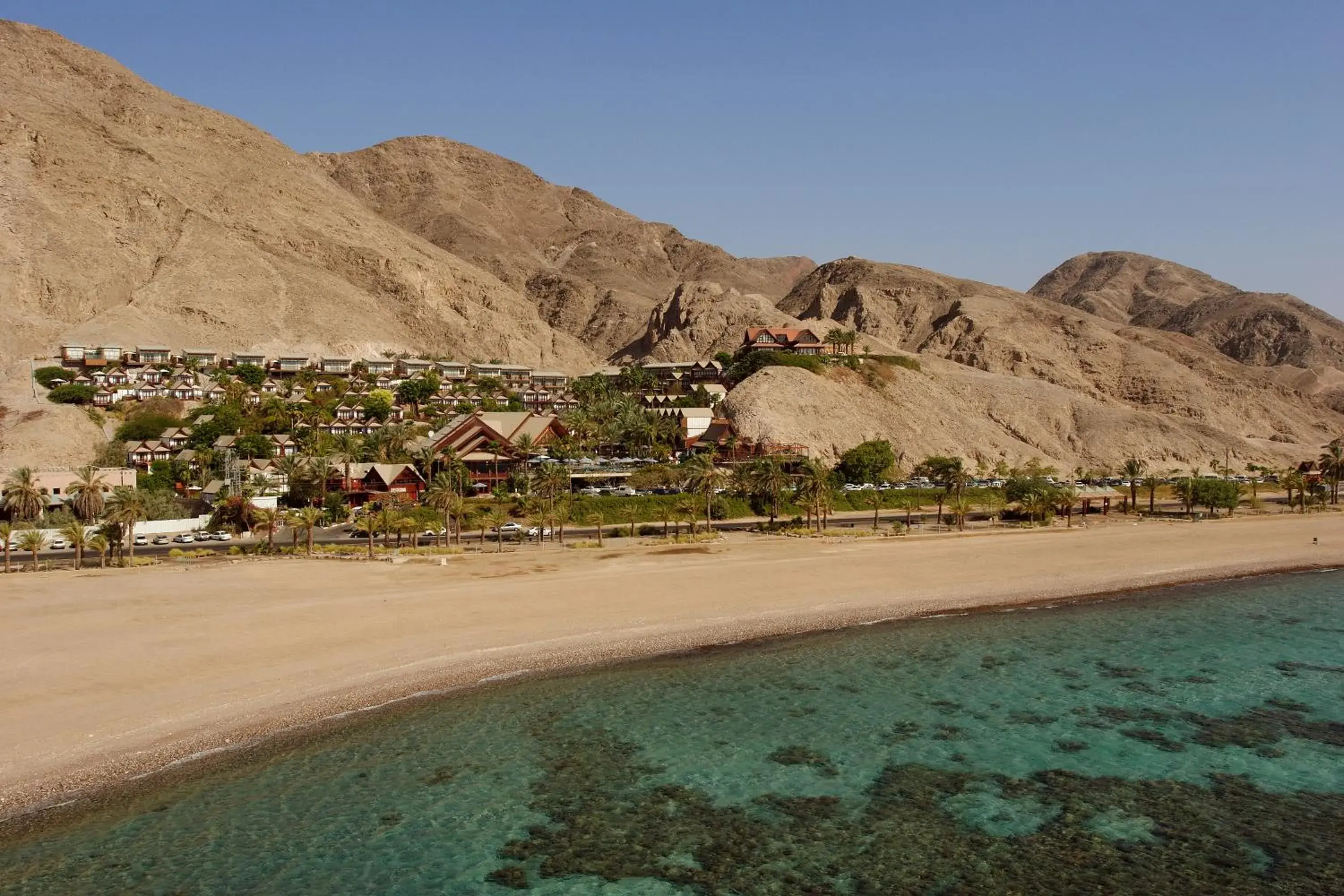 Beach in Orchid Eilat Hotel Beach in Orchid Eilat Hotel