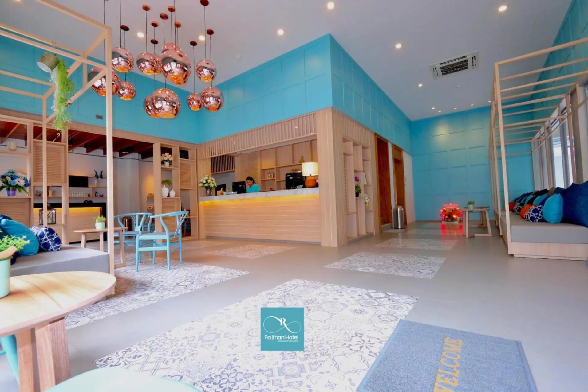 Lobby or reception in Rajthani Hotel - SHA Certified