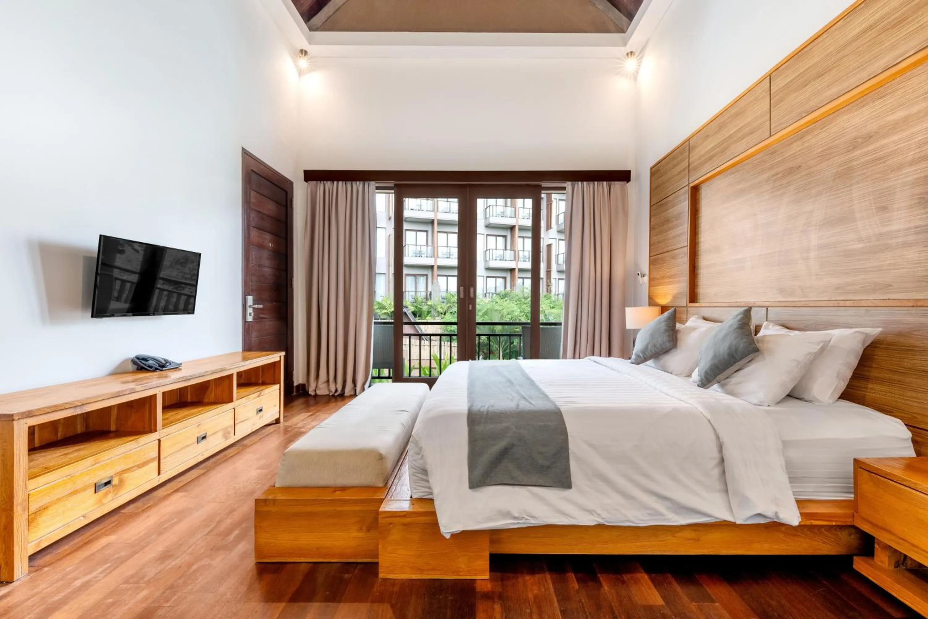 Bedroom, Bed in djabu Canggu Beach Villa