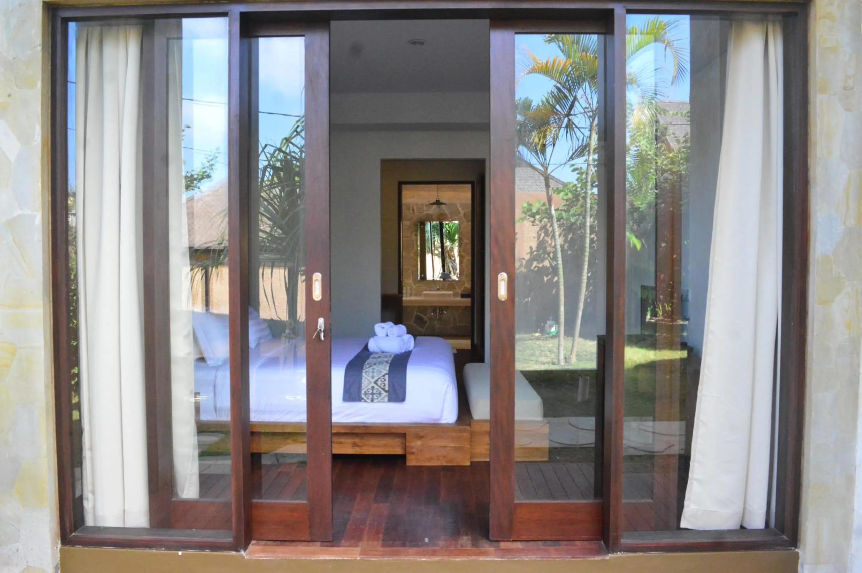 Bed in djabu Canggu Beach Villa
