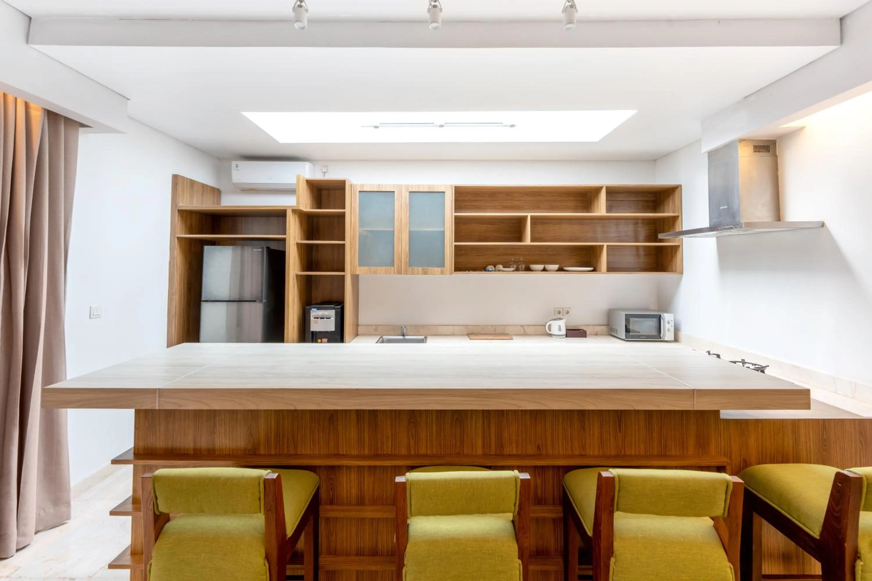 kitchen in djabu Canggu Beach Villa