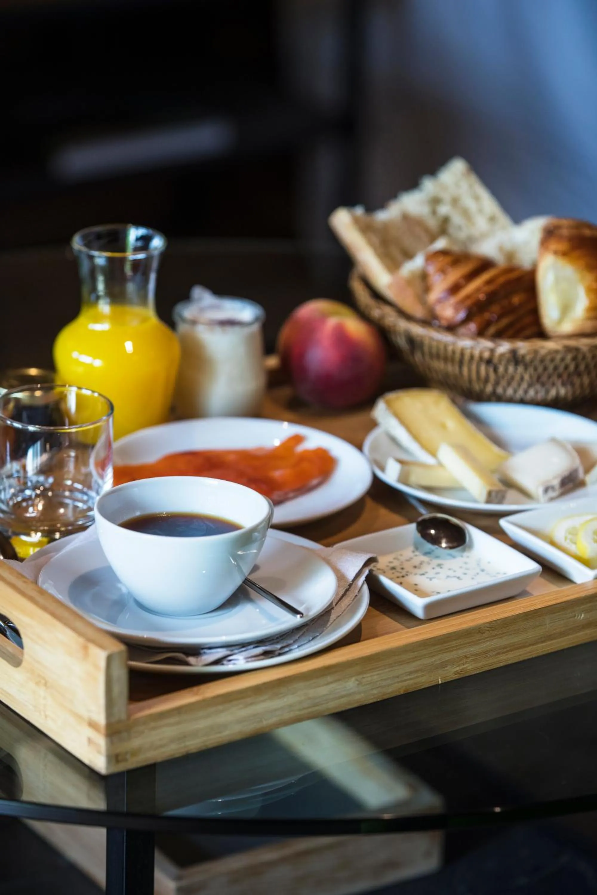 Breakfast in Le Hameau Albert 1er - Relais & Châteaux