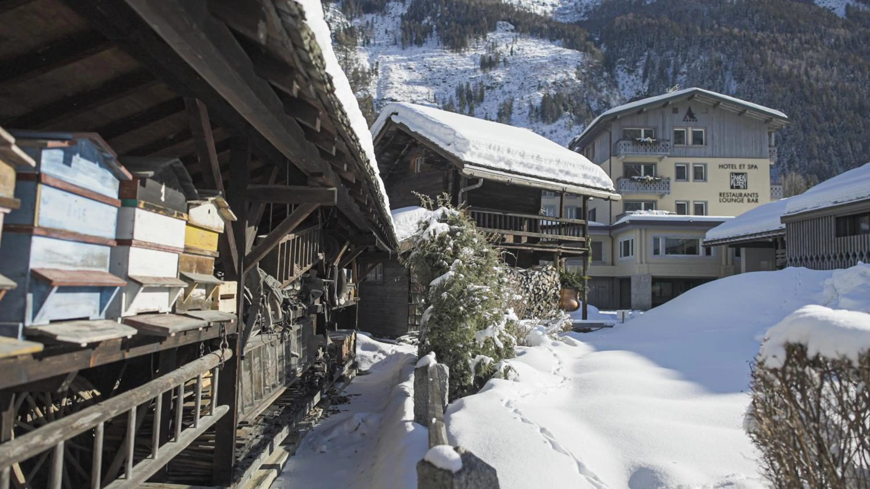 Garden in Le Hameau Albert 1er - Relais & Châteaux