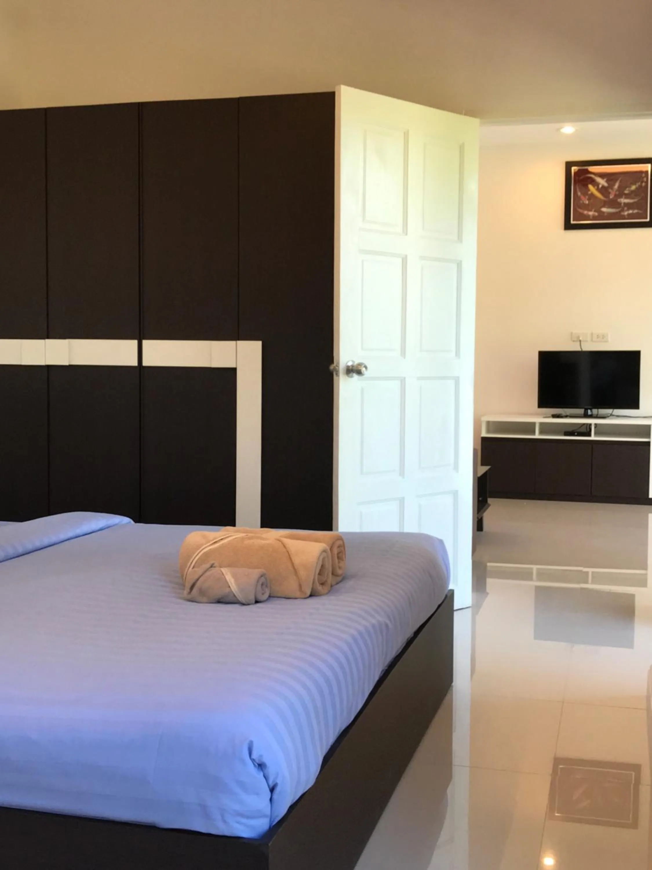 Bed in Saree Lagoon Villa Koh Samui