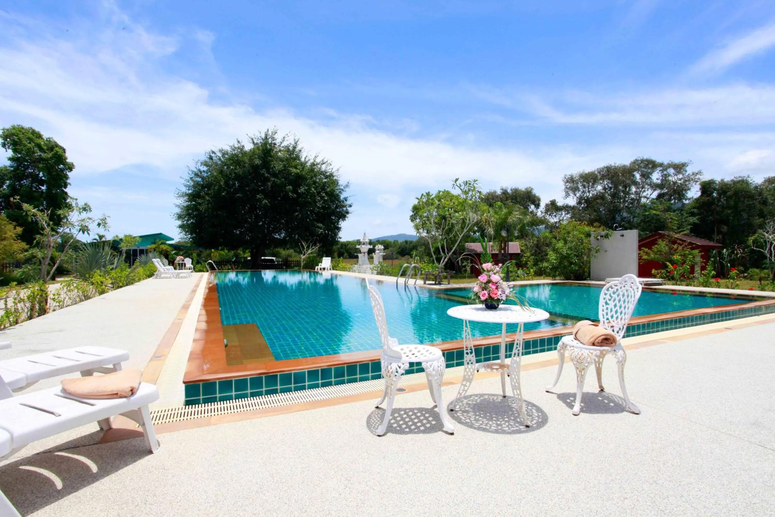 Swimming pool in Saree Lagoon Villa Koh Samui