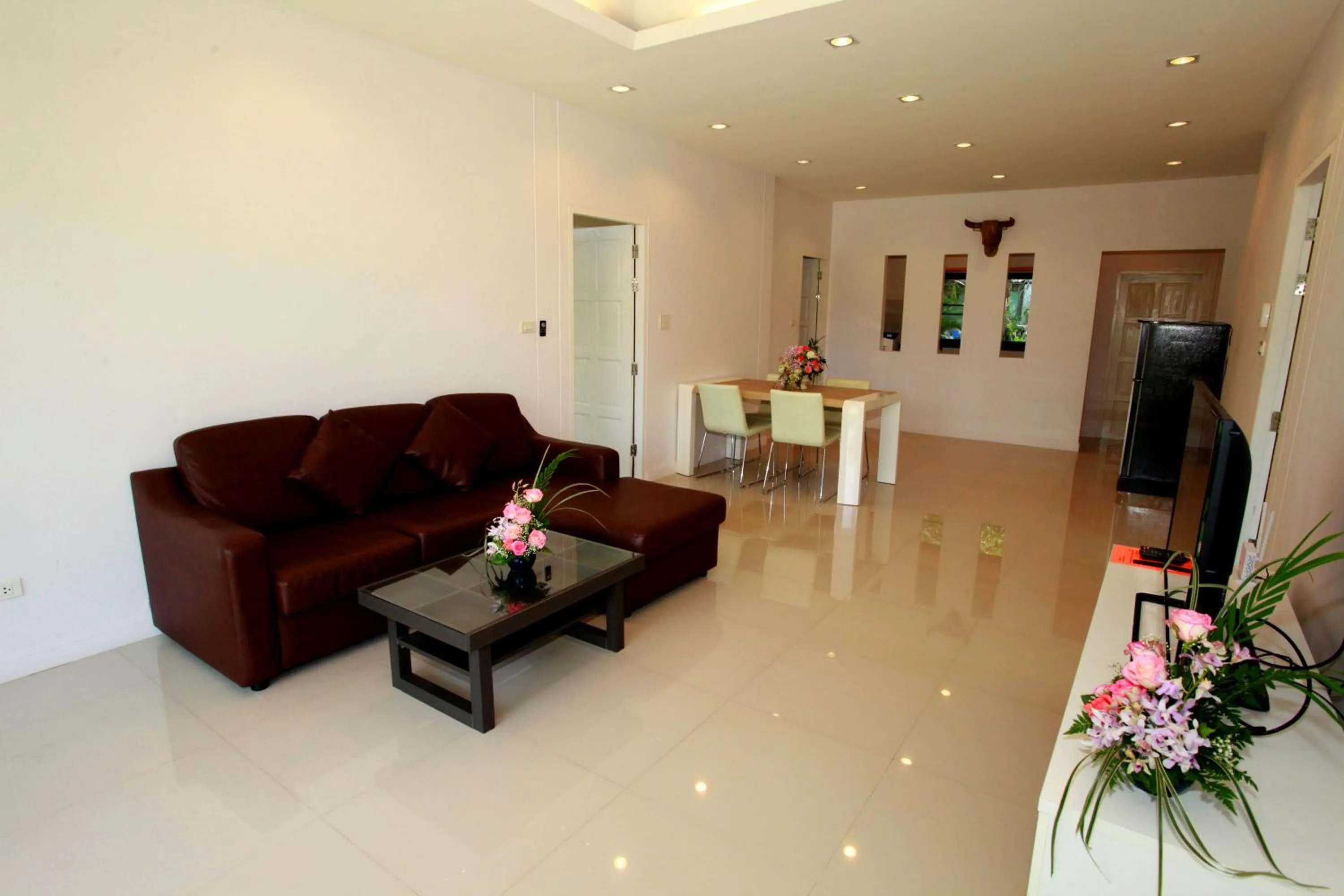 Living room in Saree Lagoon Villa Koh Samui