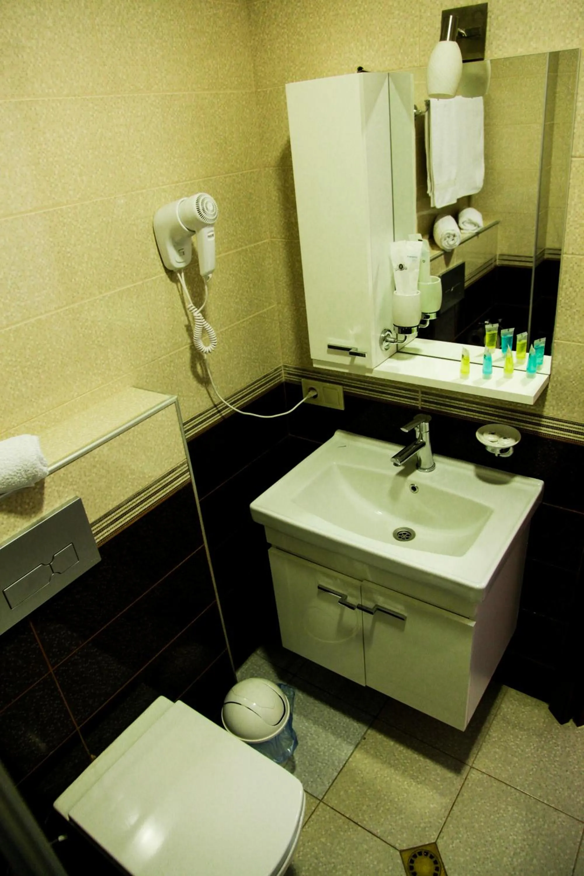 Shower in Hotel Grand