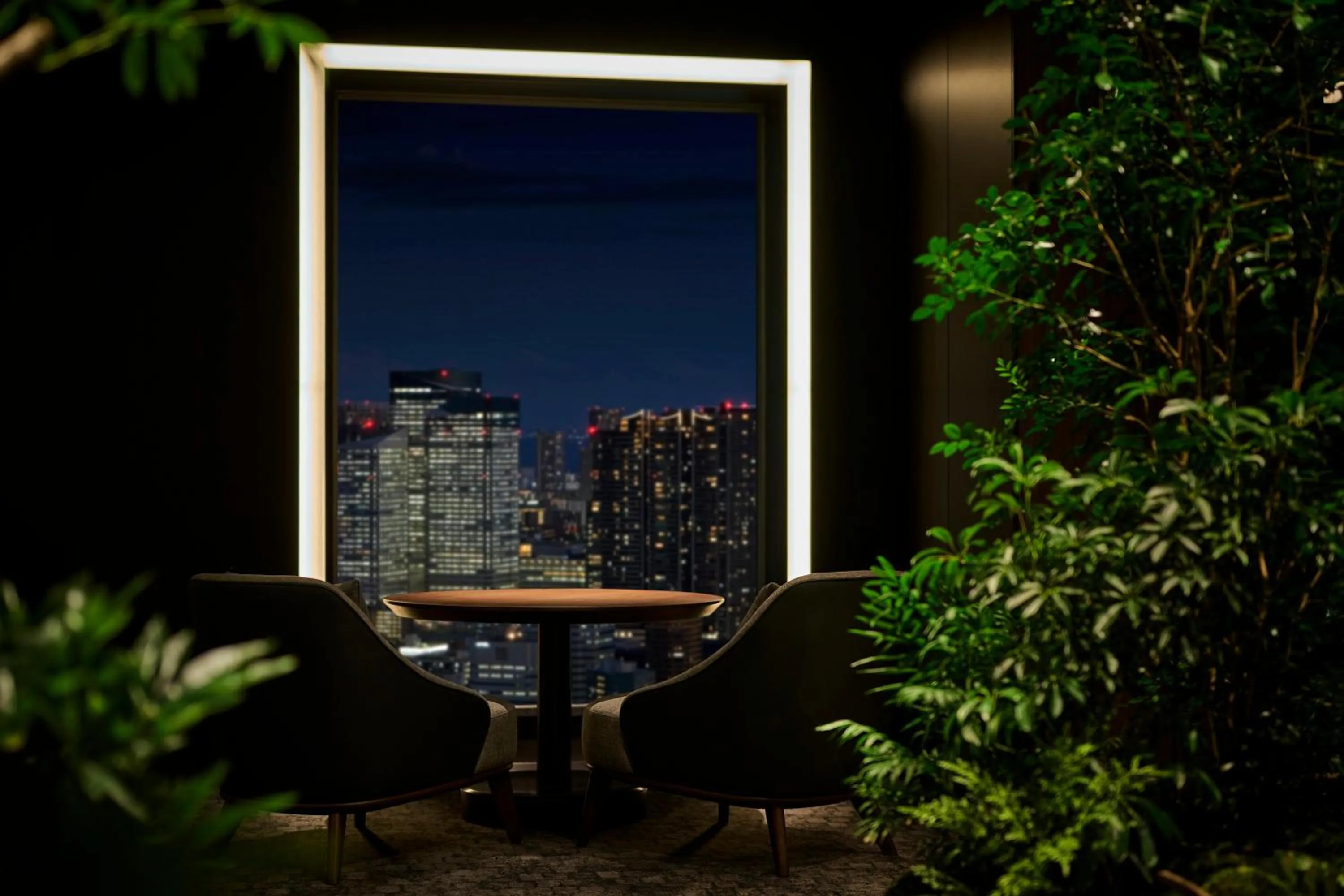 Lounge or bar in The Royal Park Hotel Iconic Tokyo Shiodome