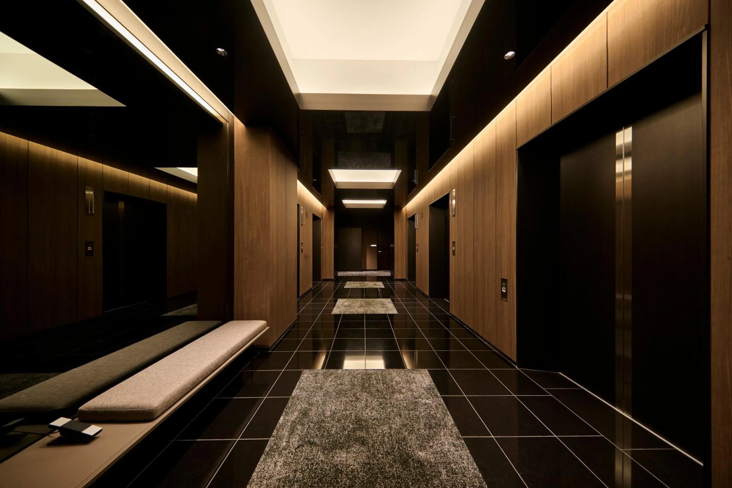 elevator in The Royal Park Hotel Iconic Tokyo Shiodome