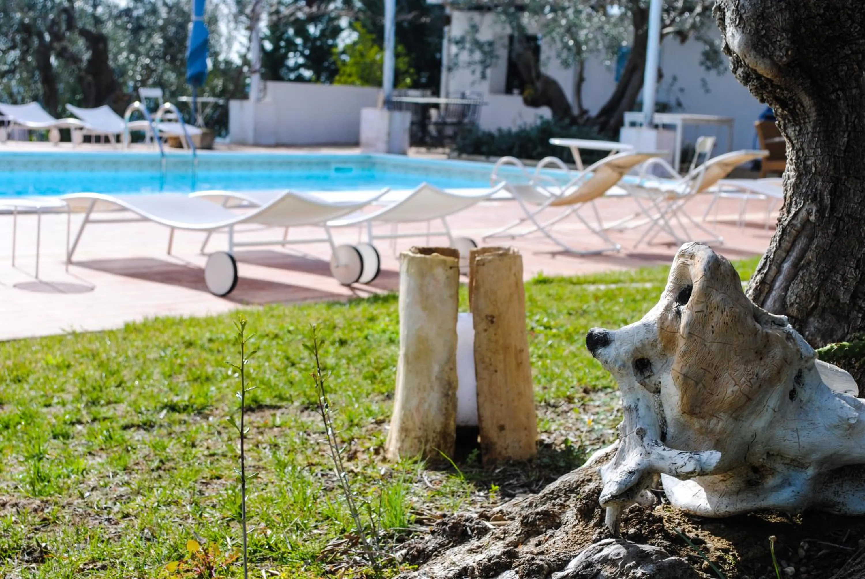 Decorative detail in Hotel Giardino Giamperduto