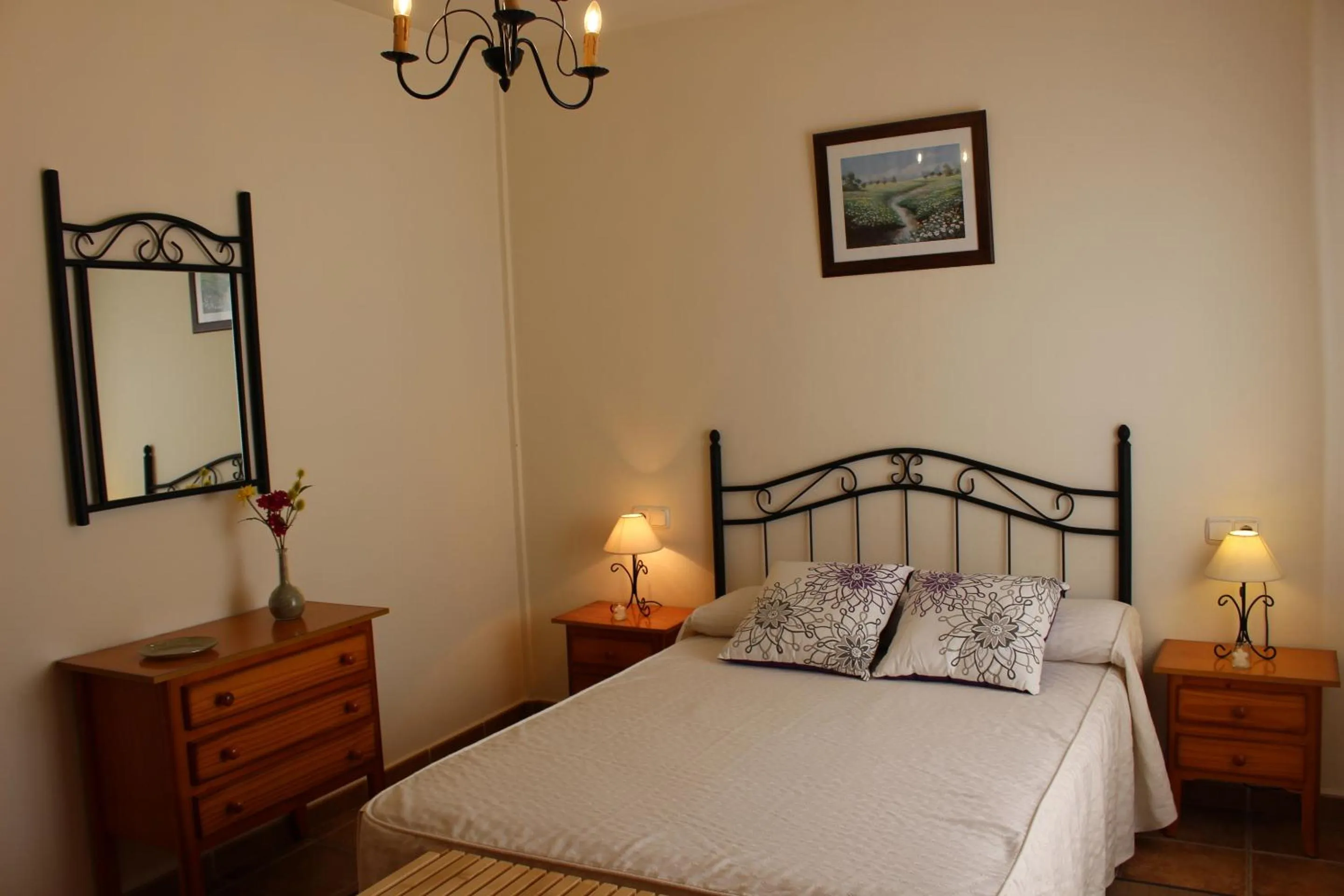 Bedroom, Bed in Alojamientos Huetor