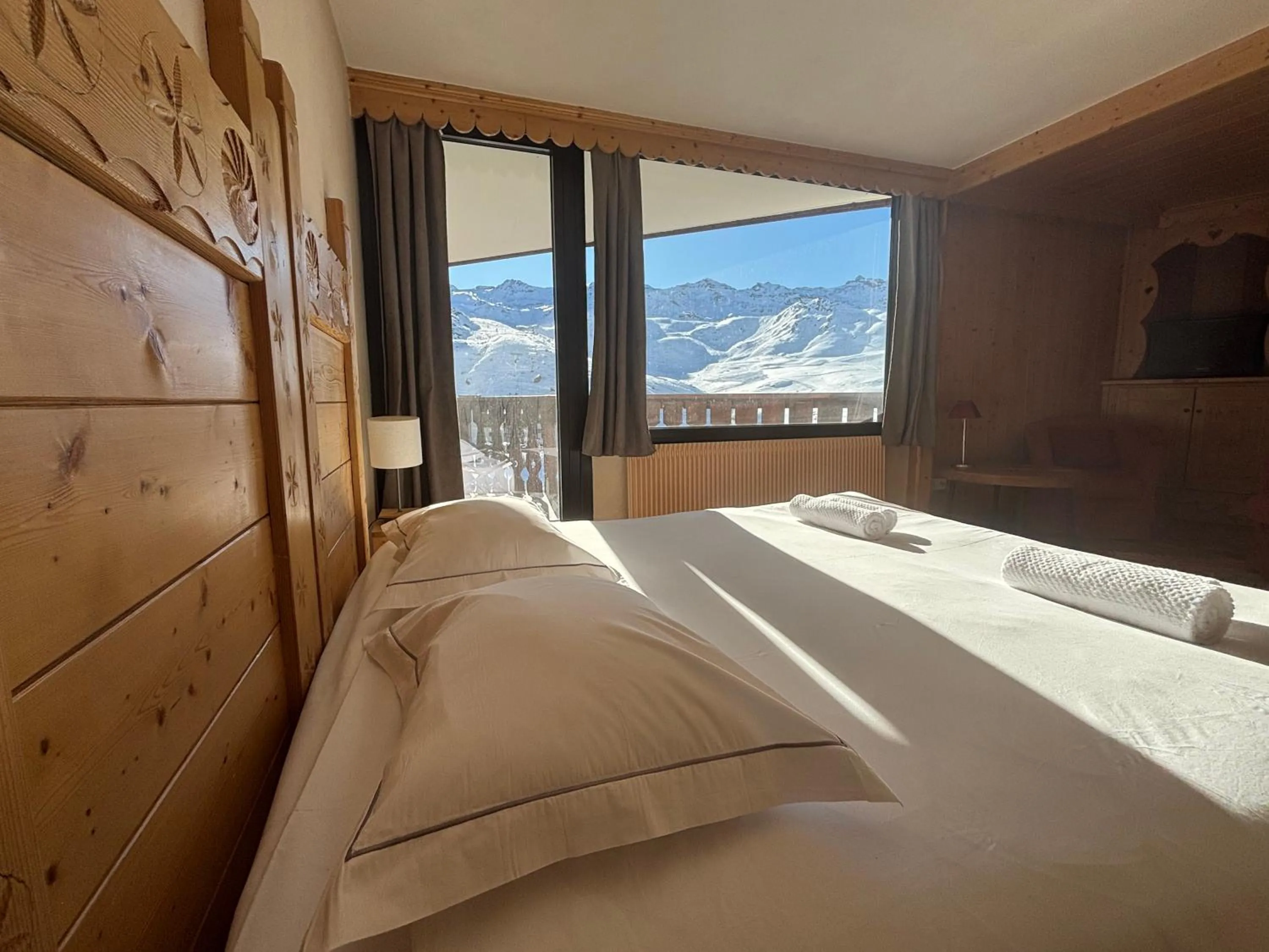 Bed in Hotel Le Portillo