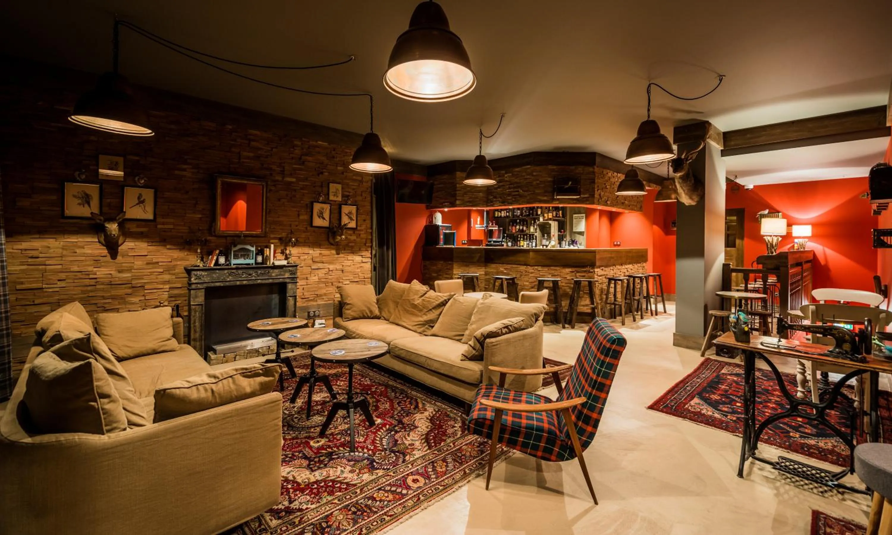 Lounge or bar in Hotel Le Portillo