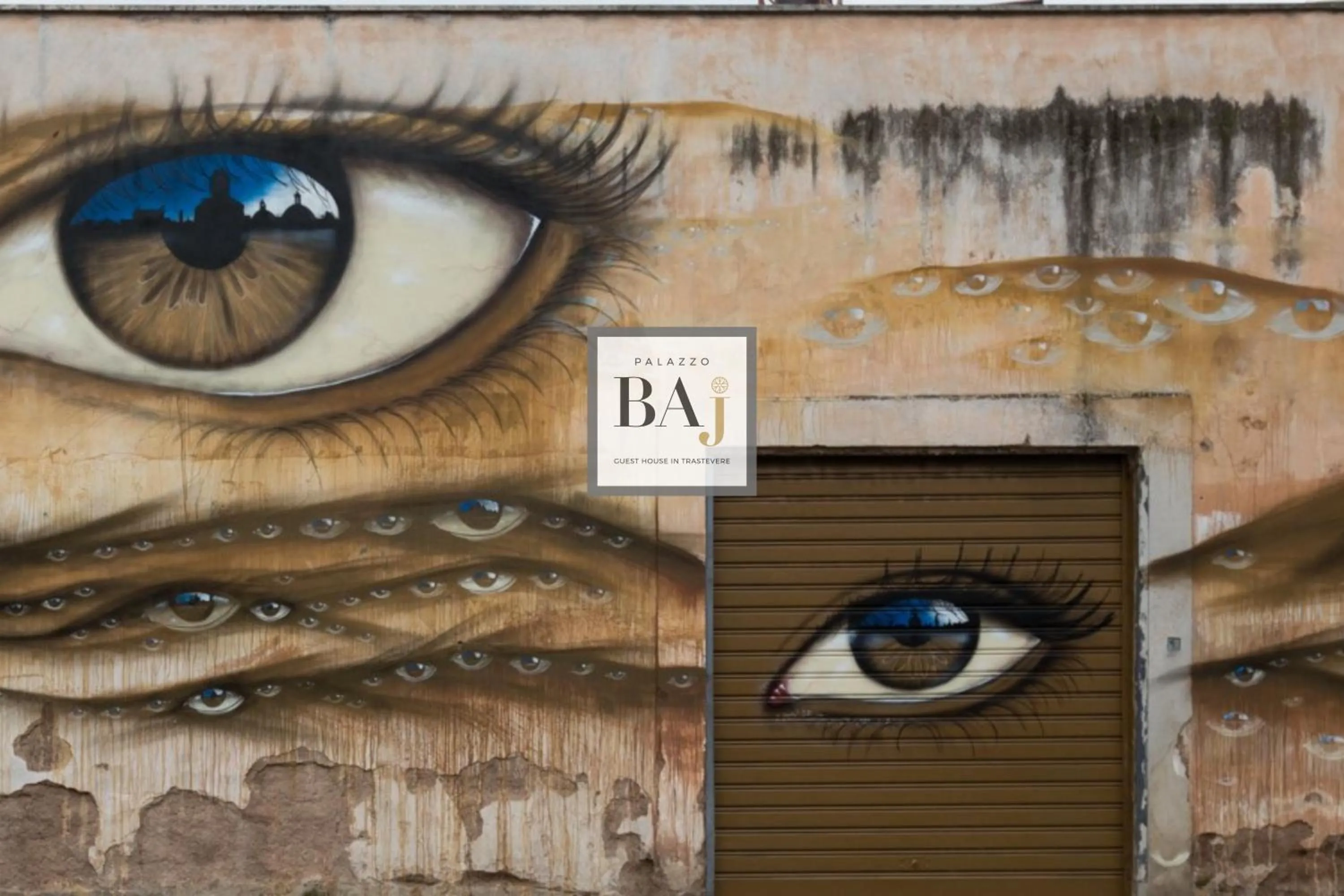 Neighbourhood in Palazzo Baj in Trastevere