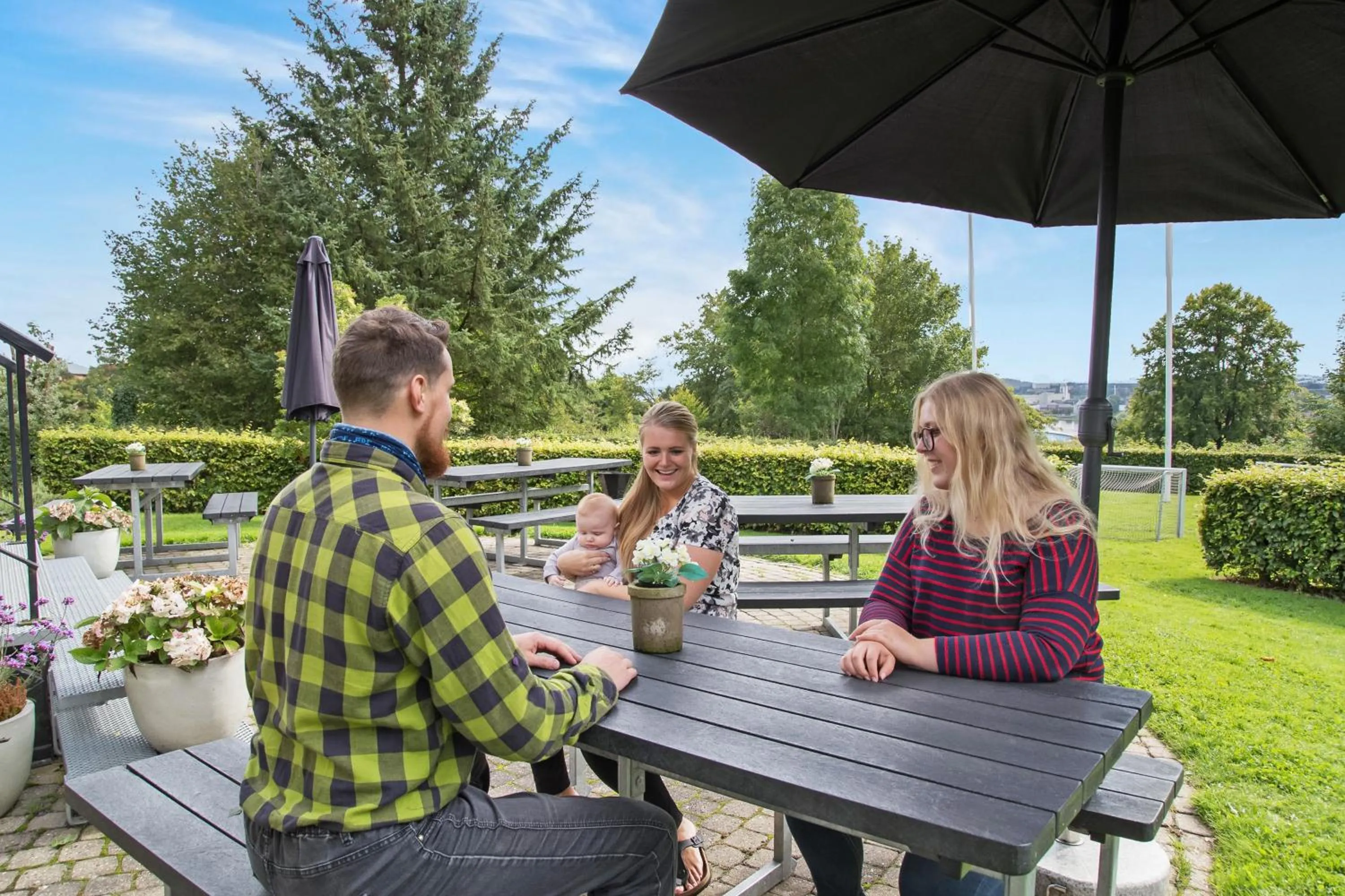Garden in Danhostel Kolding