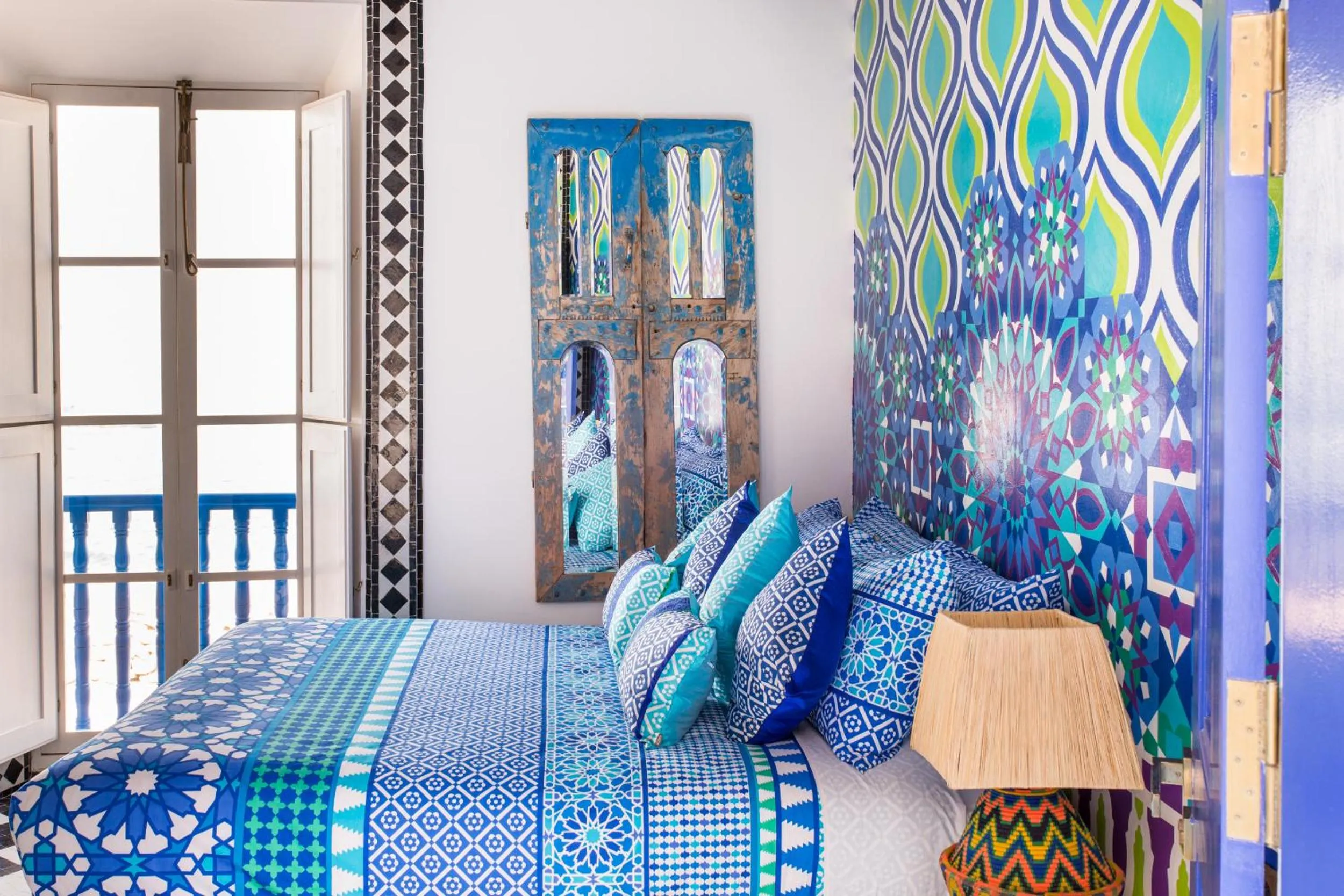 Bed in SALUT MAROC! Luxury Boutique Hotel & Restaurant