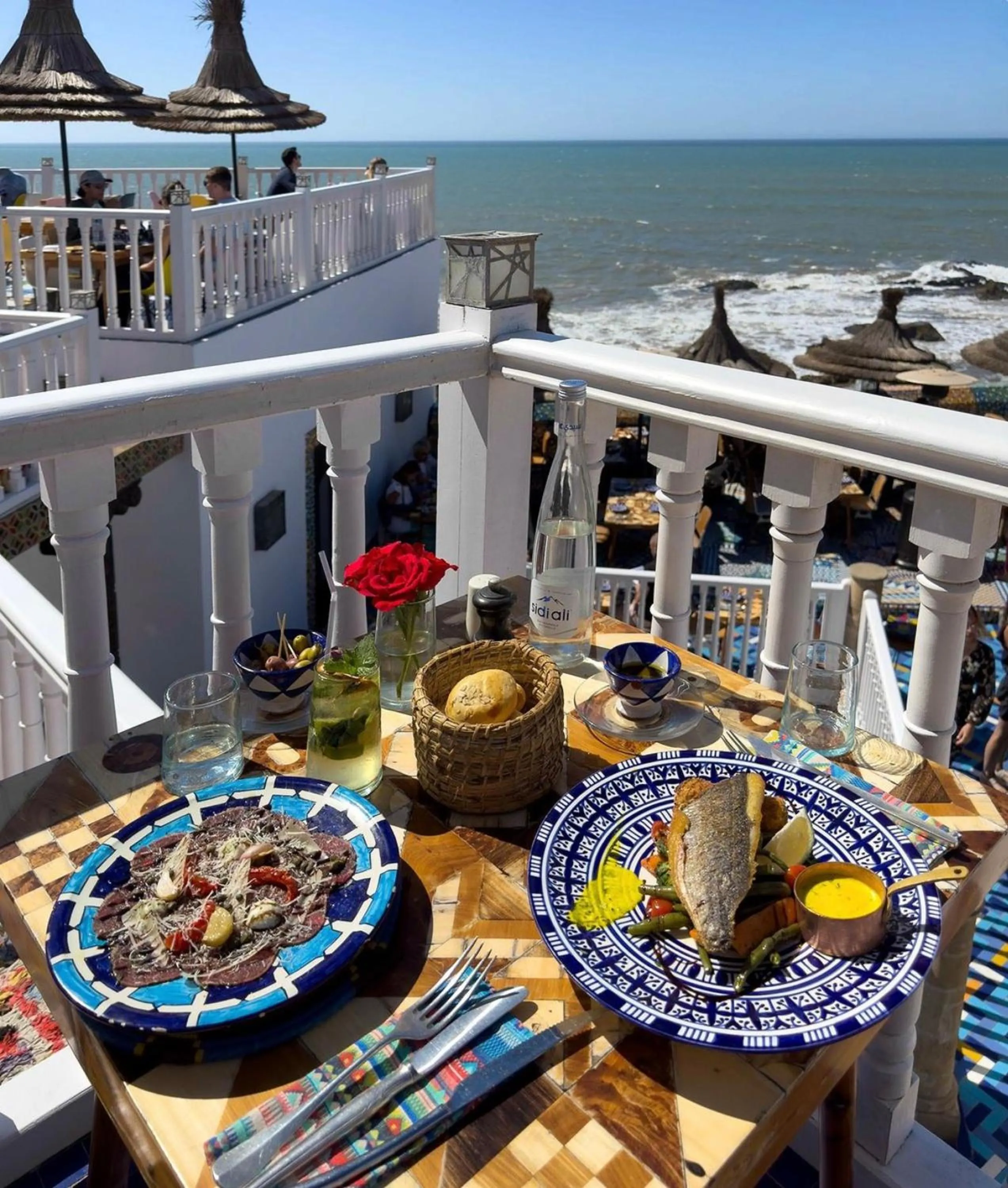 Balcony/Terrace in SALUT MAROC! Luxury Boutique Hotel & Restaurant