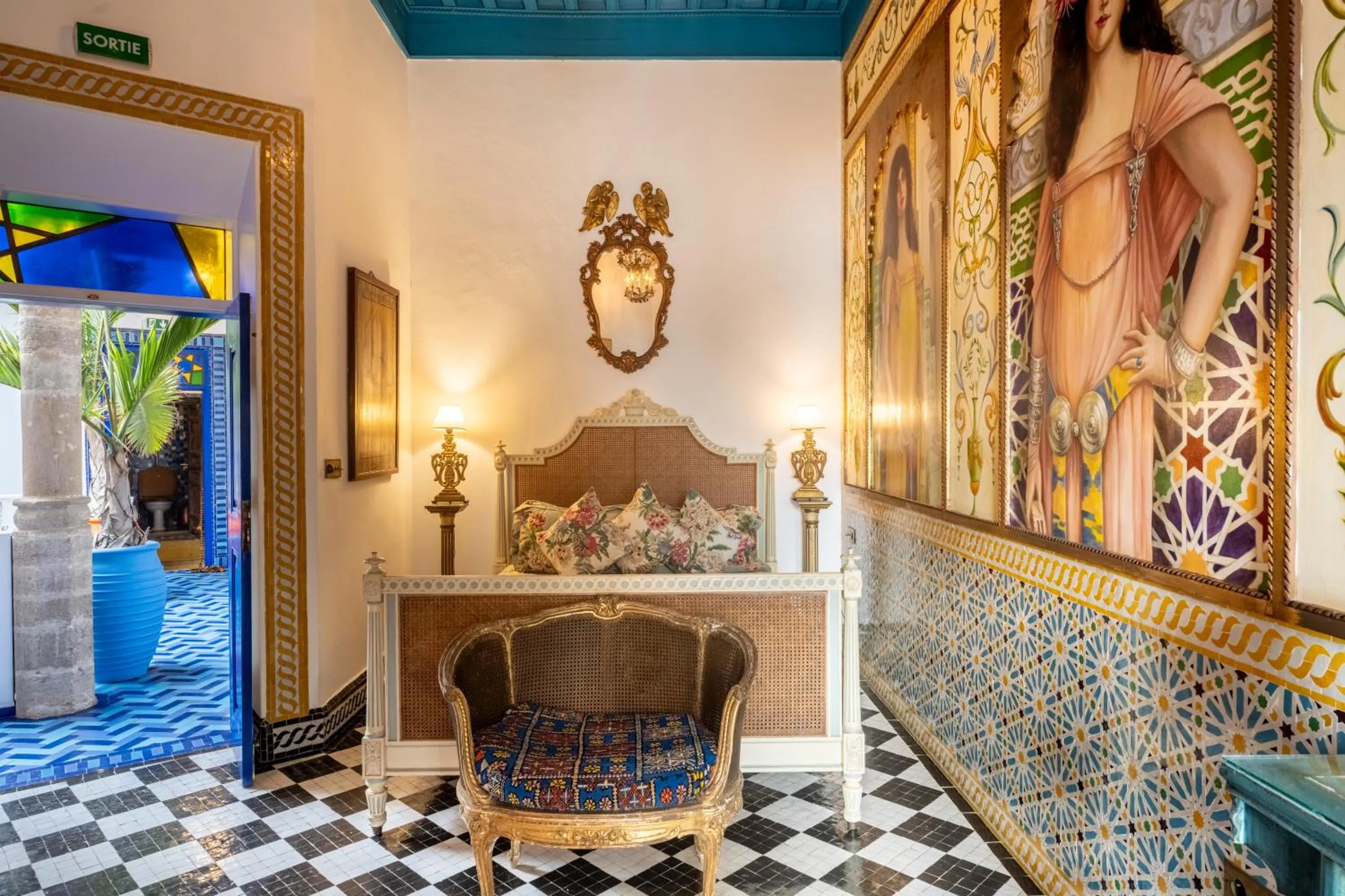 Bedroom in SALUT MAROC! Luxury Boutique Hotel & Restaurant