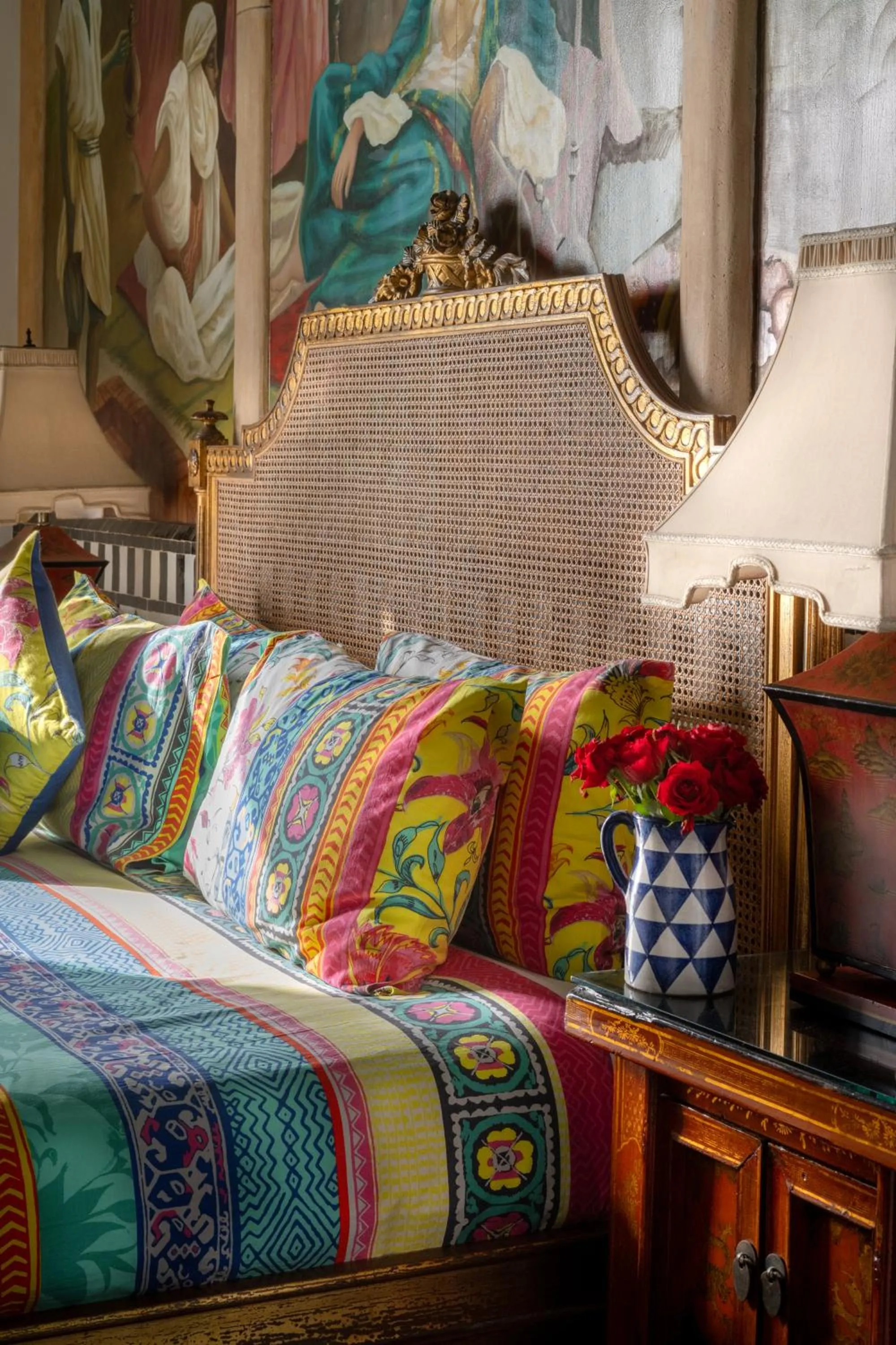 Bed in SALUT MAROC! Luxury Boutique Hotel & Restaurant