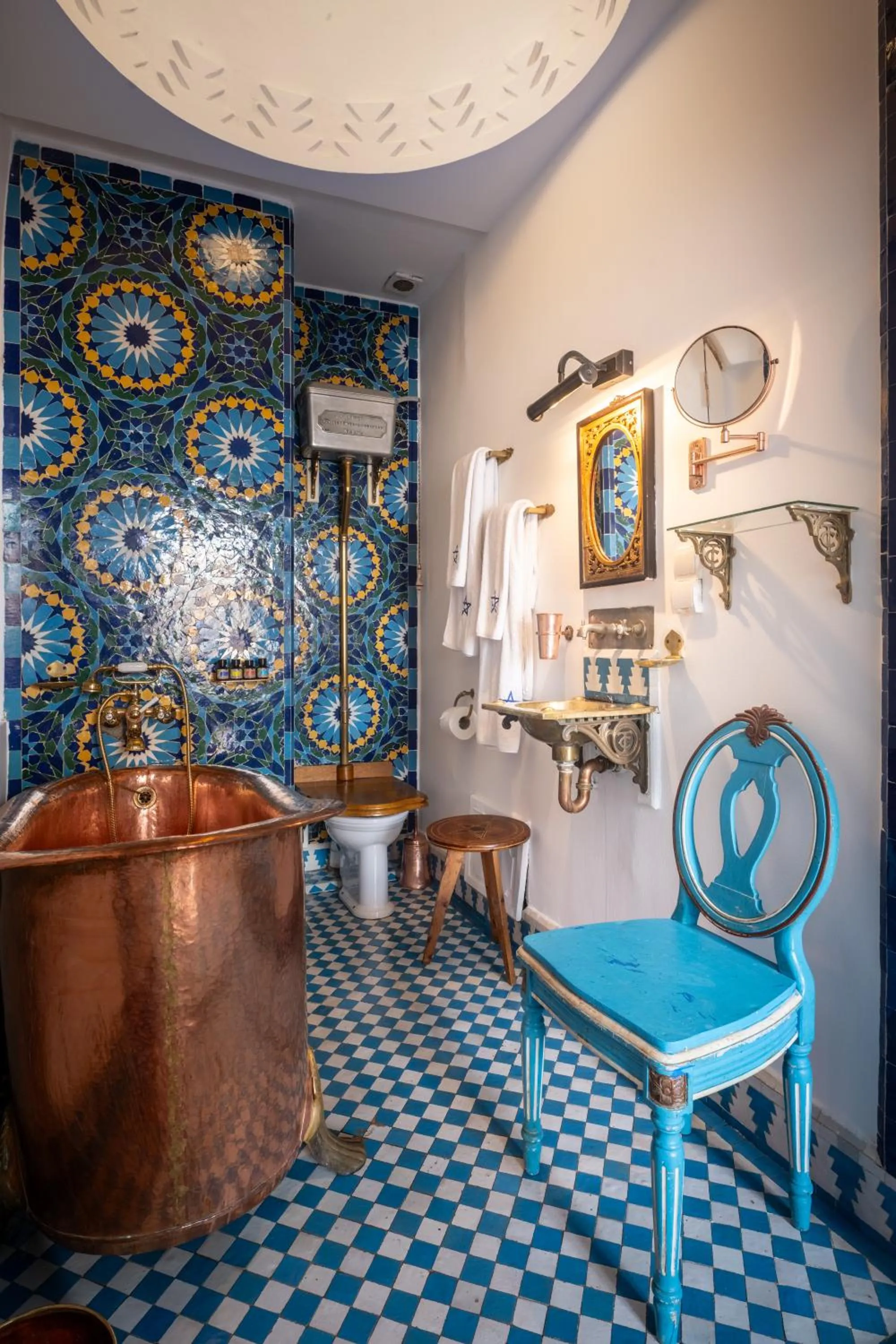 Bathroom in SALUT MAROC! Luxury Boutique Hotel & Restaurant