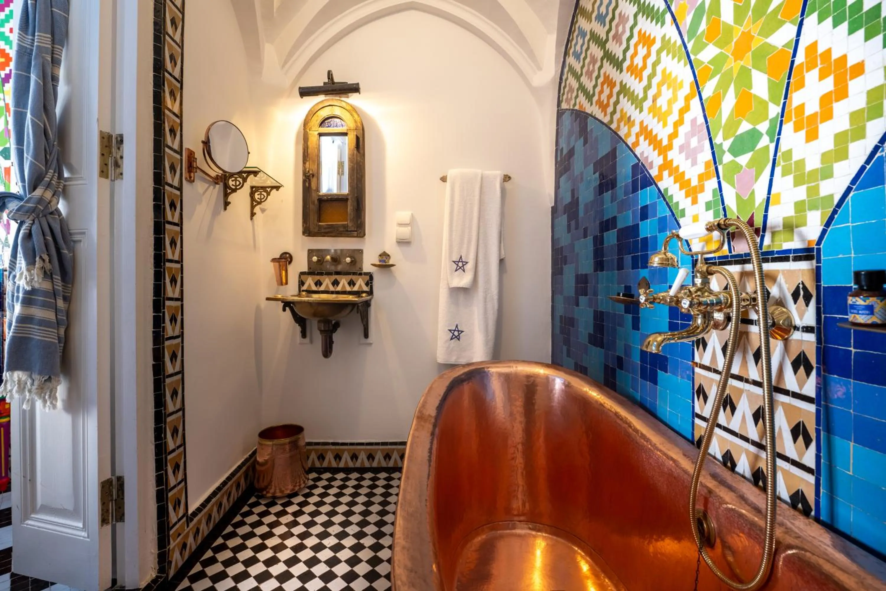Bathroom in SALUT MAROC! Luxury Boutique Hotel & Restaurant