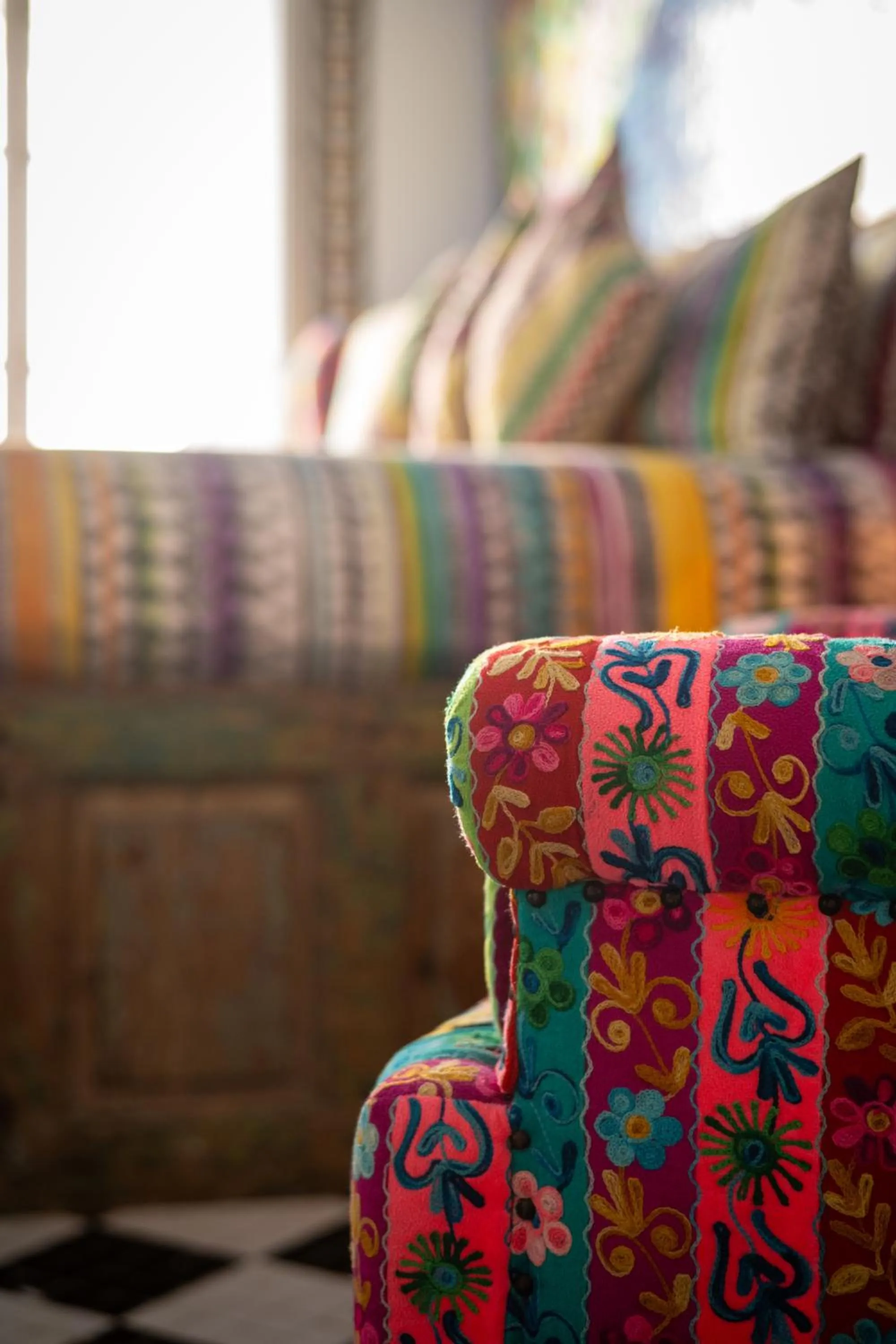 Bed in SALUT MAROC! Luxury Boutique Hotel & Restaurant