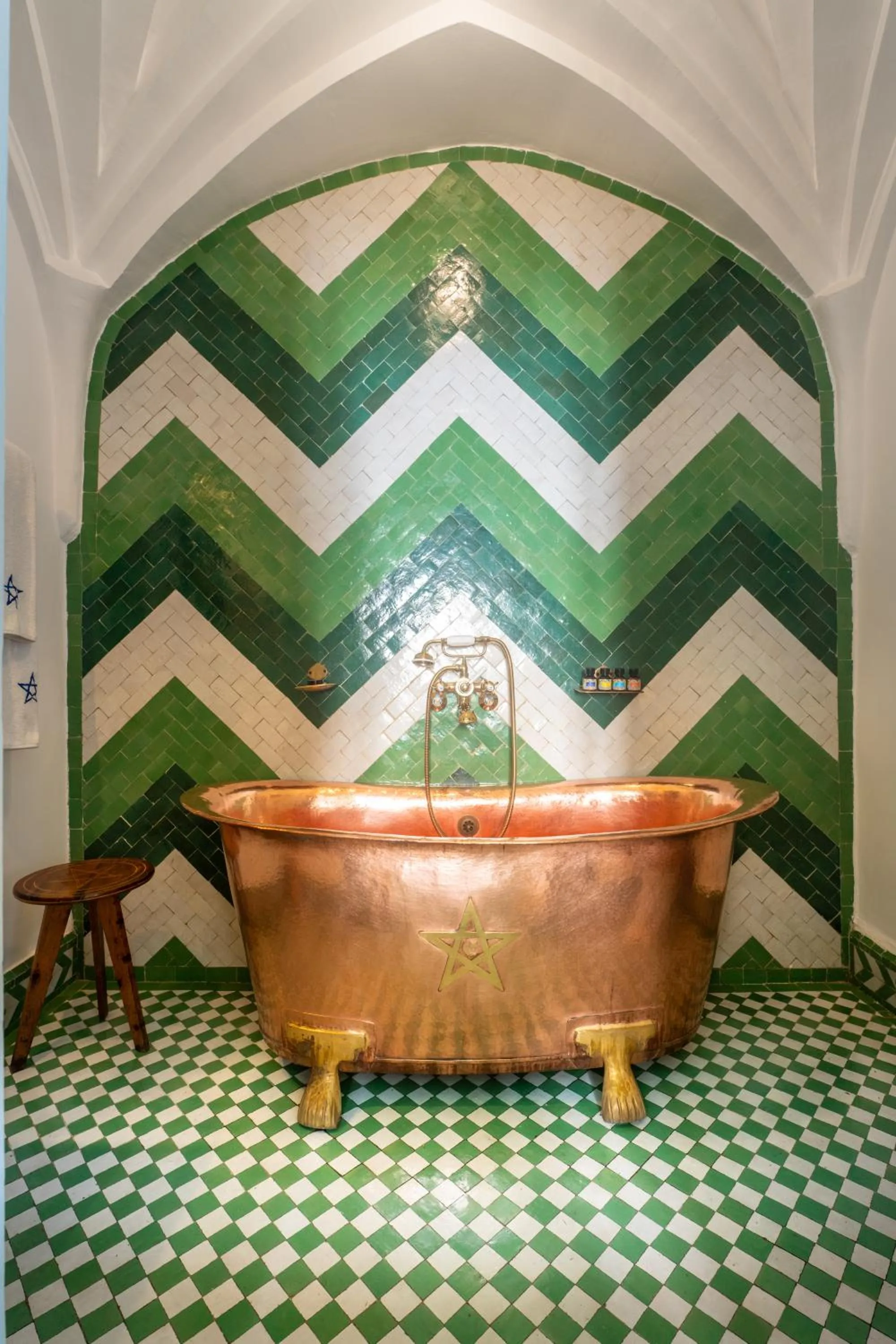 Bathroom in SALUT MAROC! Luxury Boutique Hotel & Restaurant