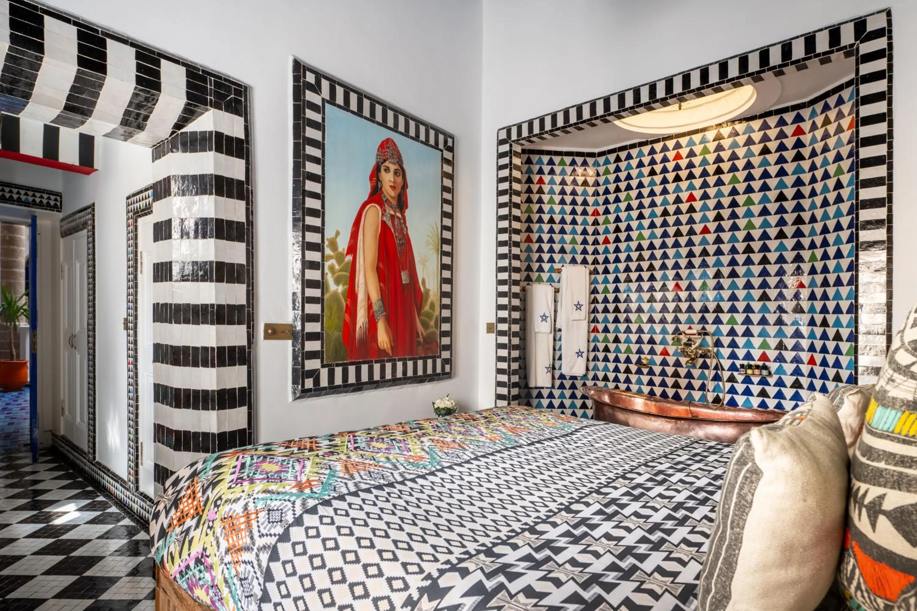 Photo of the whole room, Bed in SALUT MAROC! Luxury Boutique Hotel & Restaurant