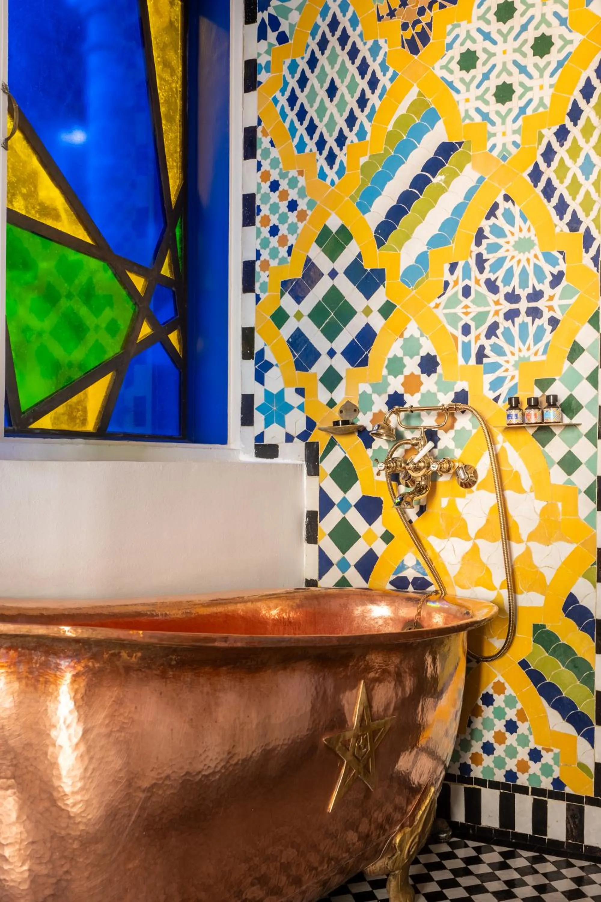 Bathroom in SALUT MAROC! Luxury Boutique Hotel & Restaurant