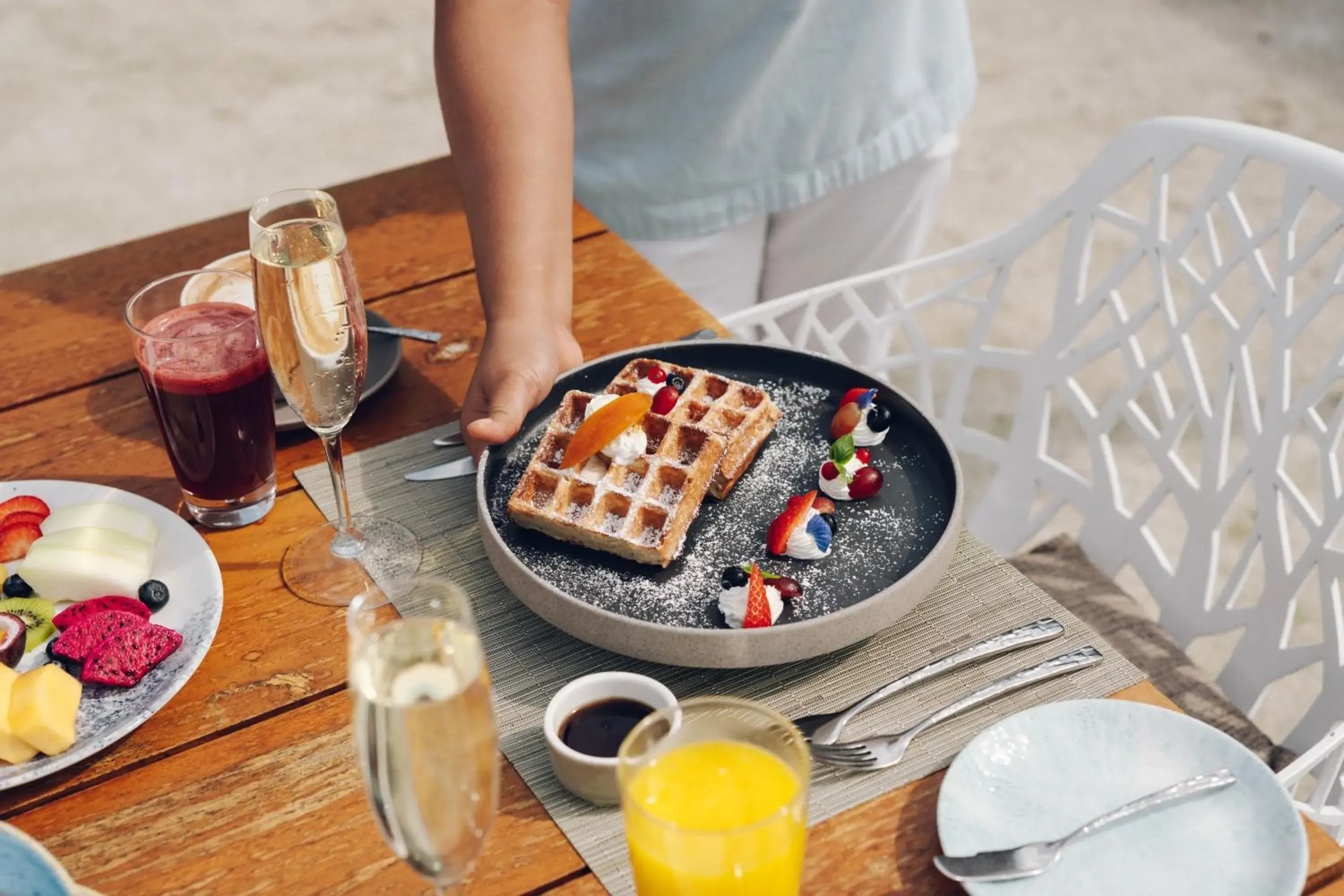 Food close-up in Huvafen Fushi Maldives Food close-up in Huvafen Fushi Maldives