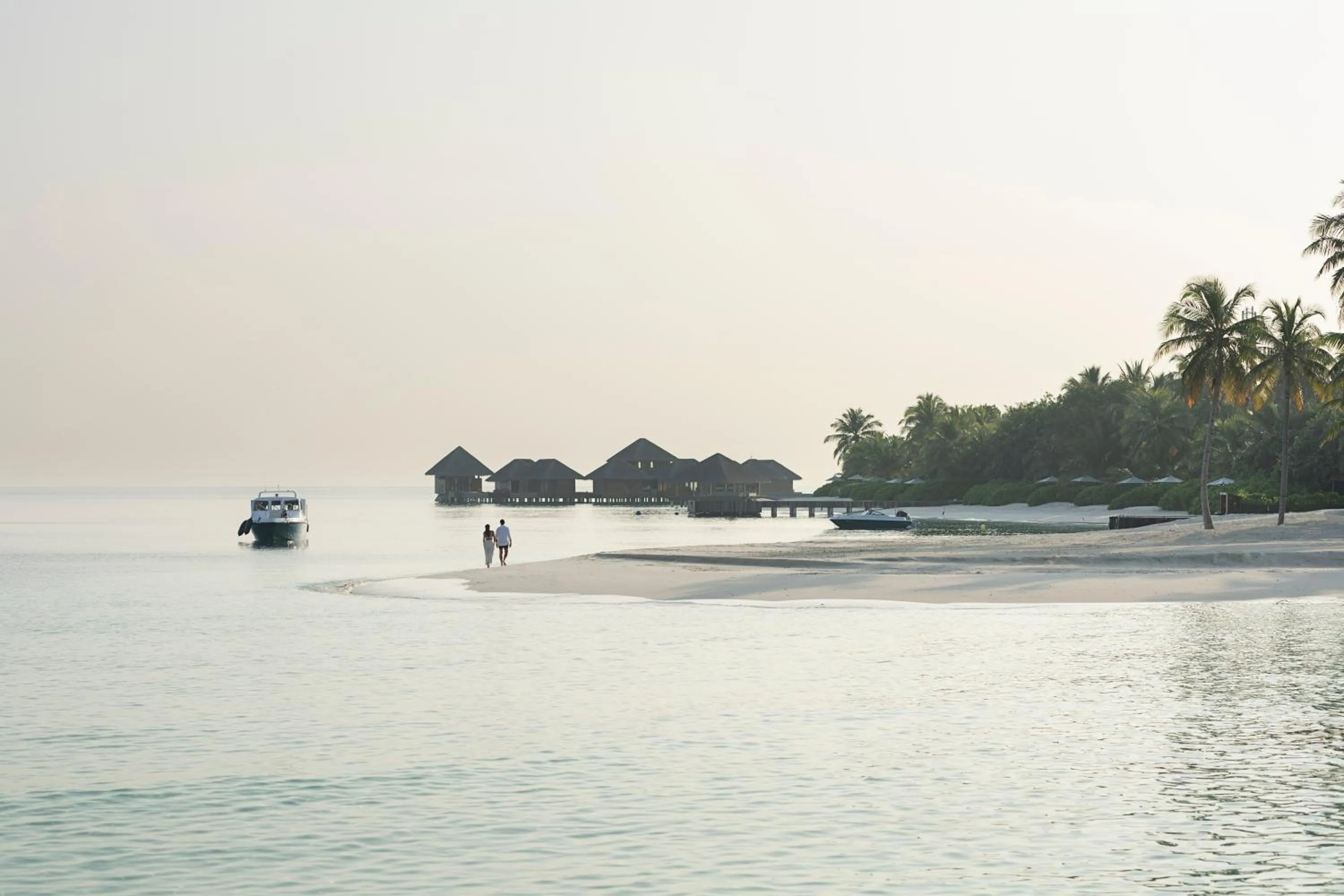 Beach in Huvafen Fushi Maldives