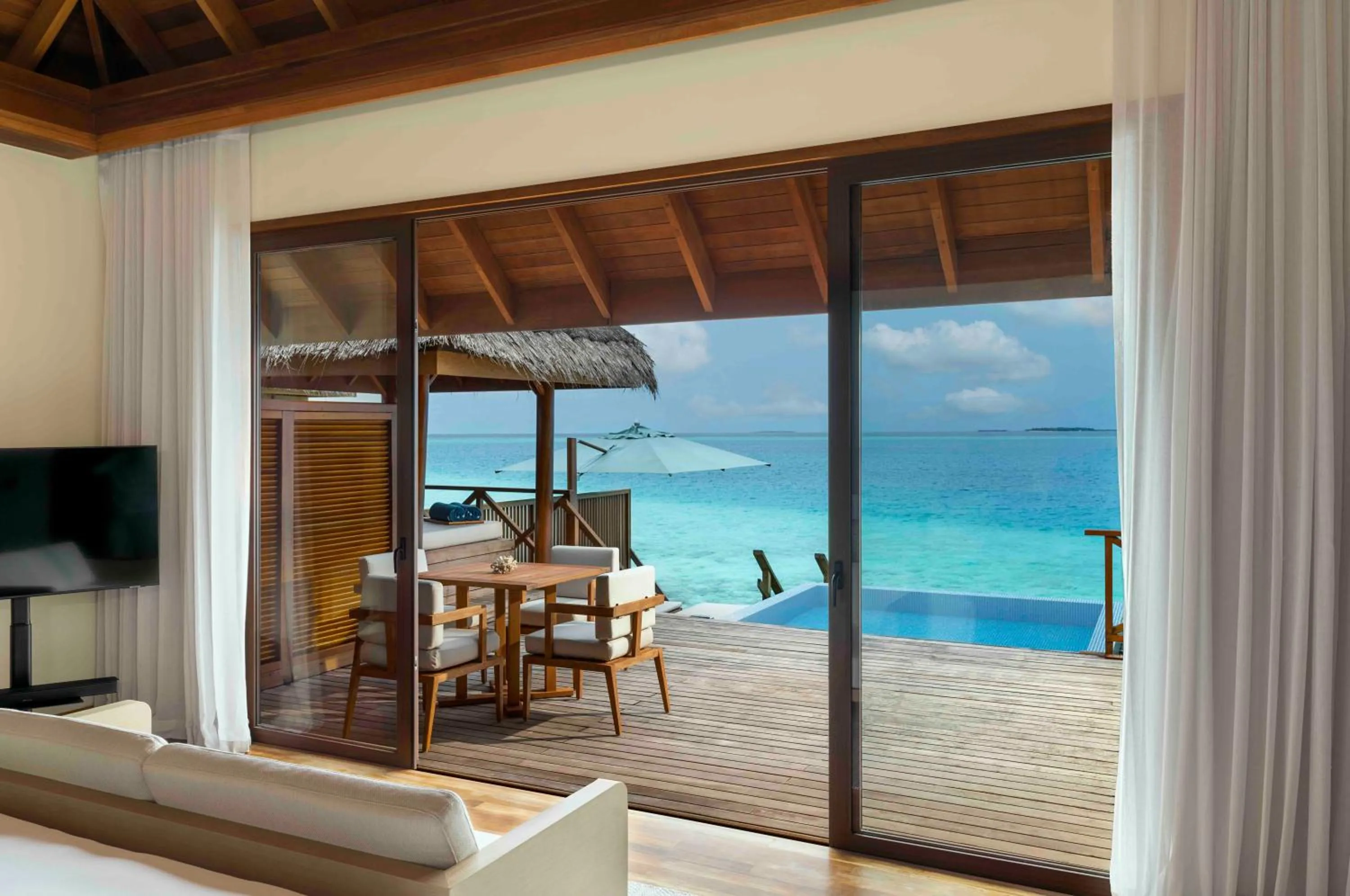Sea view in Huvafen Fushi Maldives