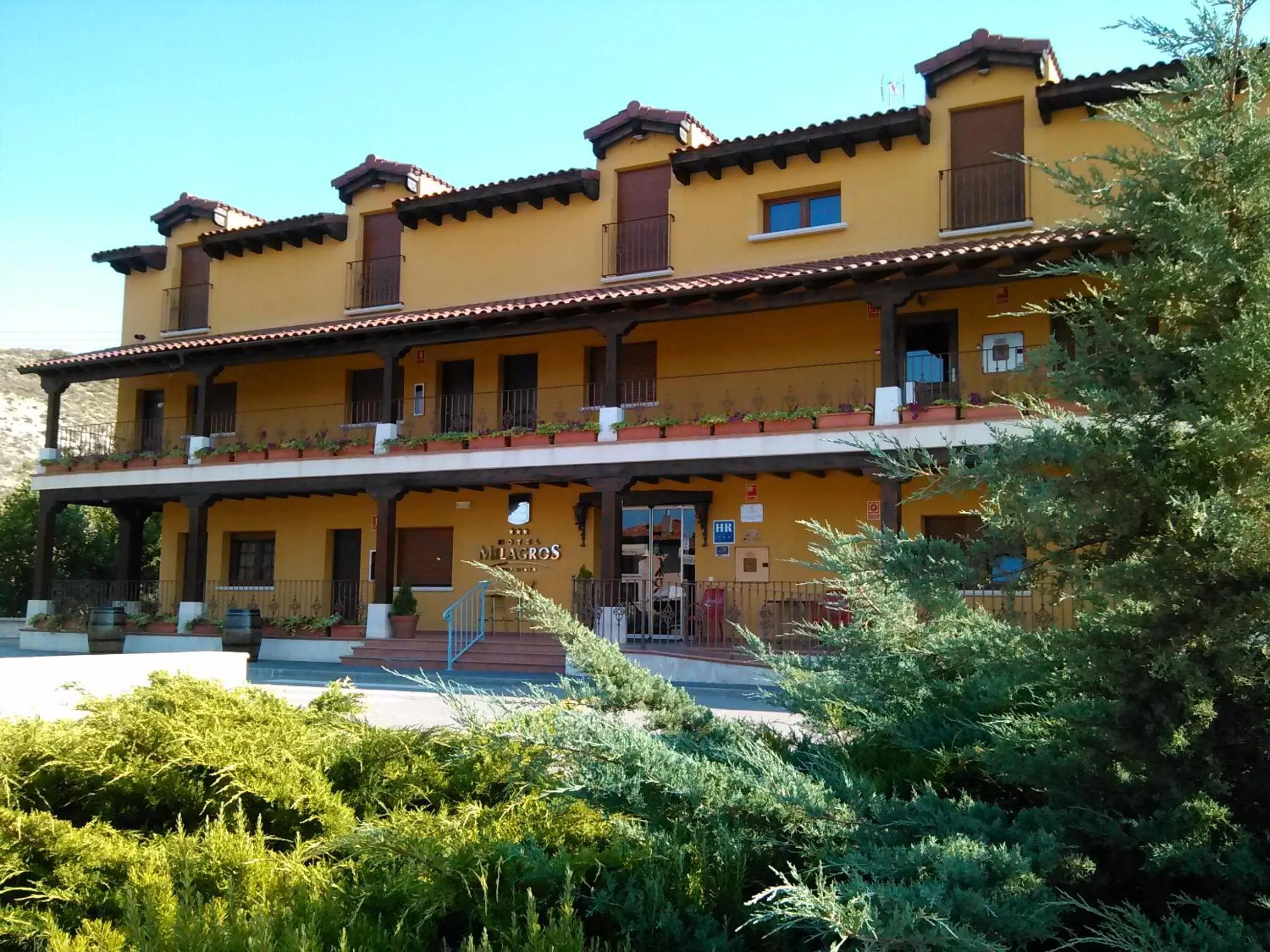 Property building in Hotel Milagros Rio Riaza