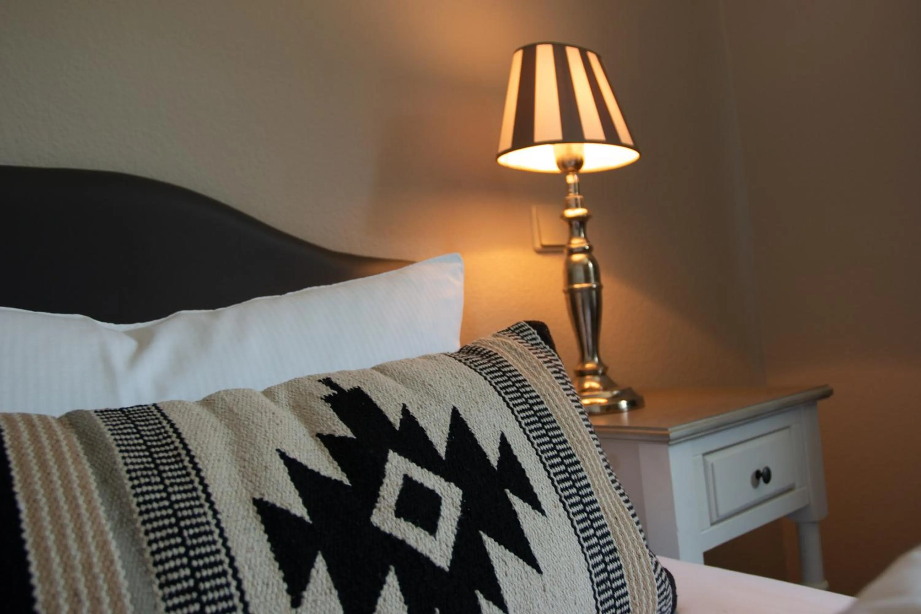 Bed in Gästehaus Warsteiner Welt