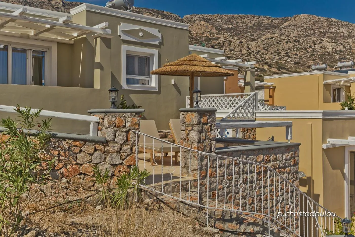 Balcony/Terrace in Elaia Villas